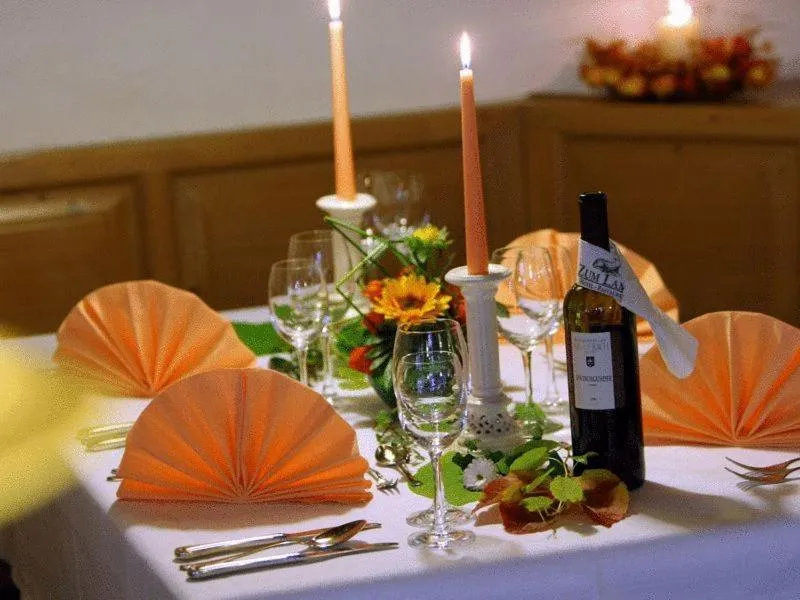 Alcoholic drinks in Hotel Lamm