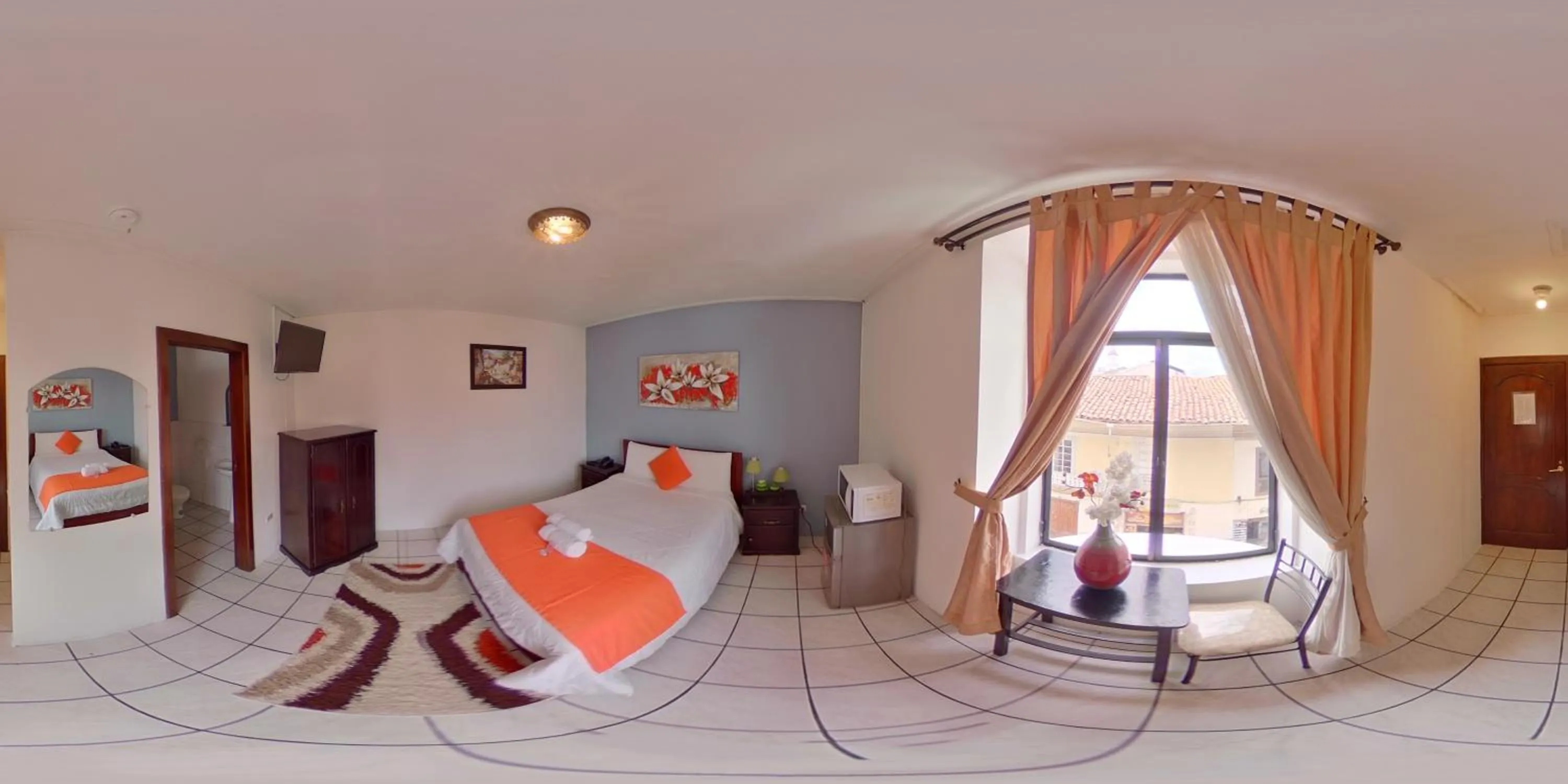 Balcony/Terrace in Hotel 4 Mundos