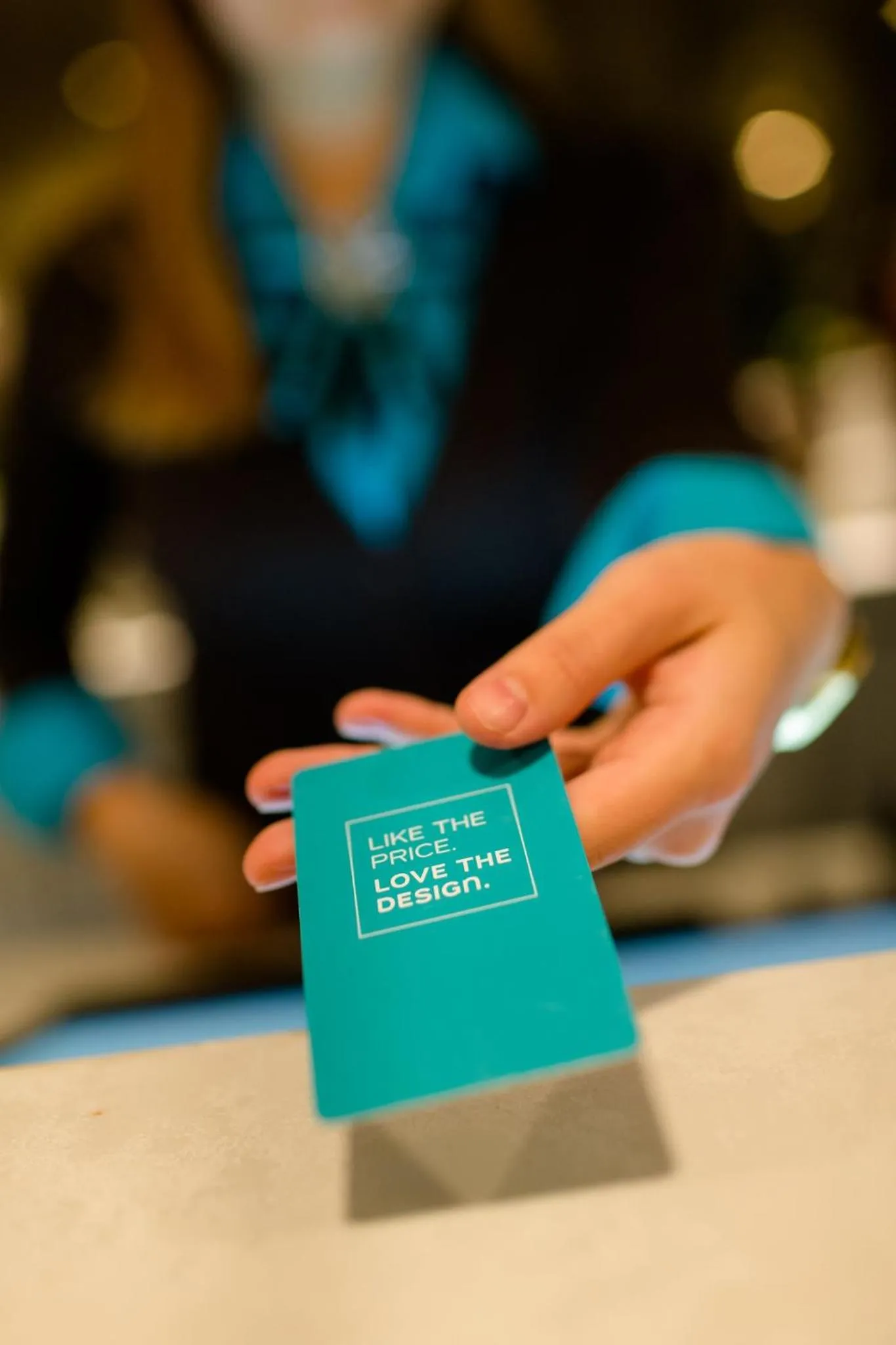 Lobby or reception in Motel One Frankfurt Airport