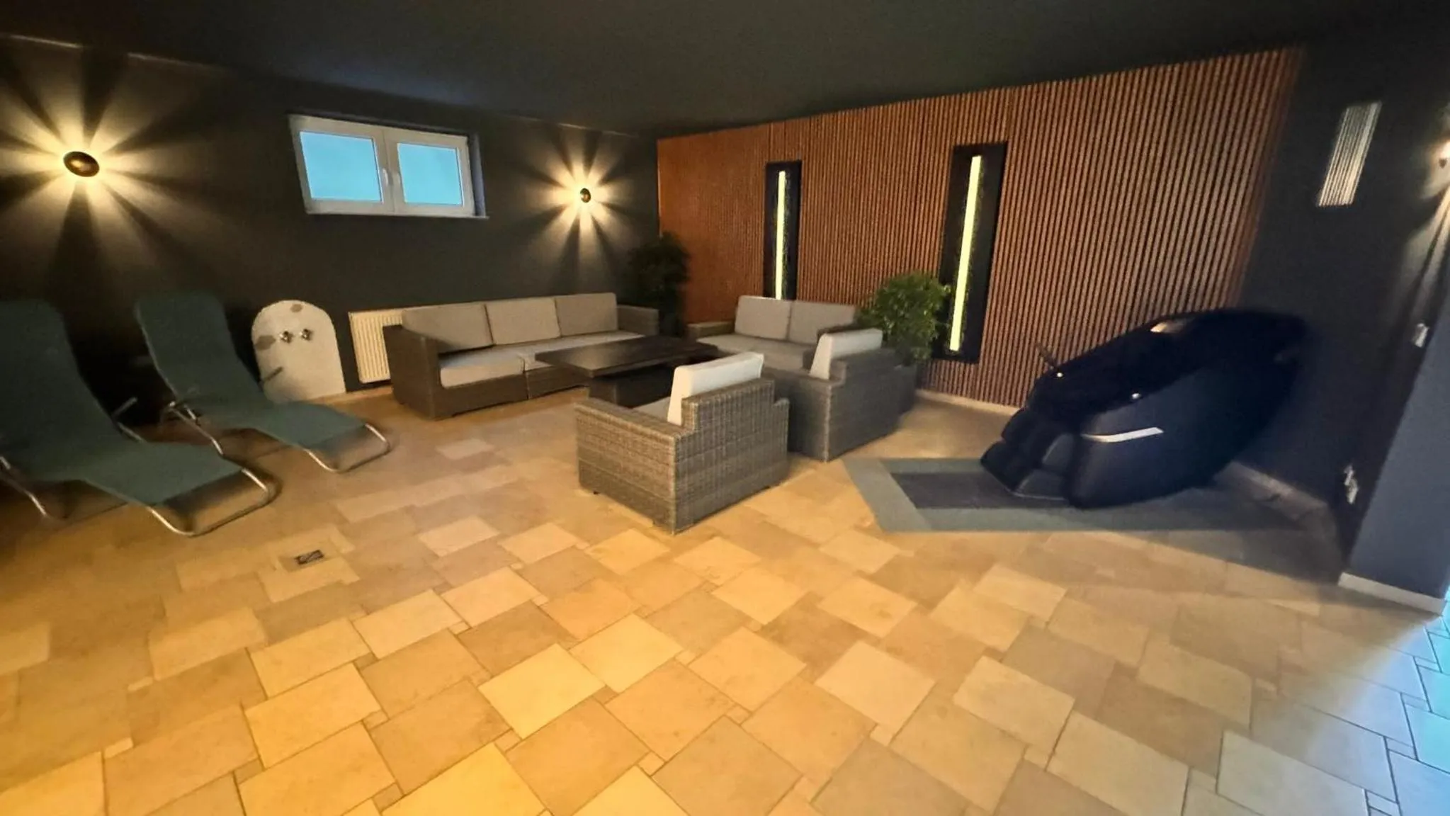 Sauna in SL'otel im Parforcehaus