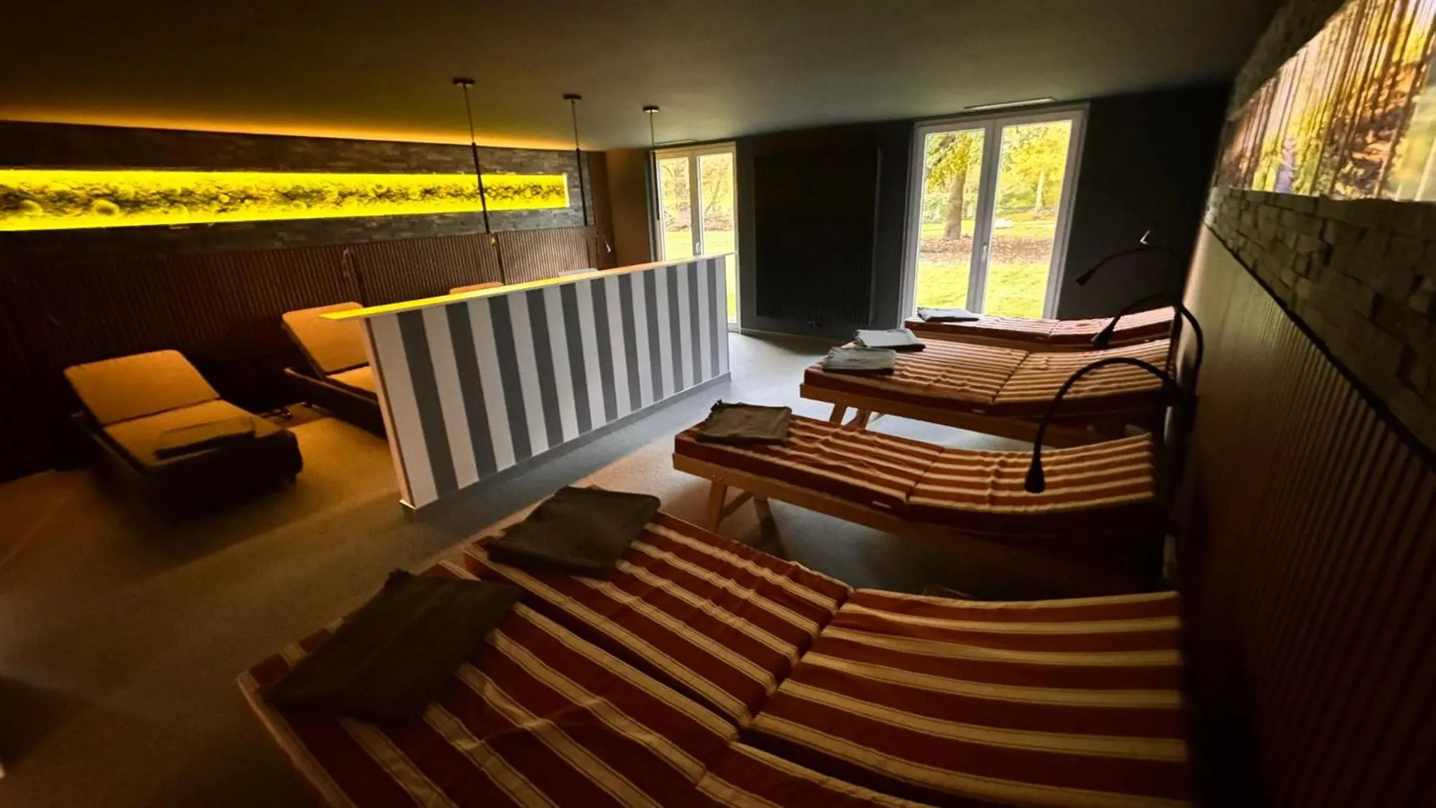 Sauna in SL'otel im Parforcehaus