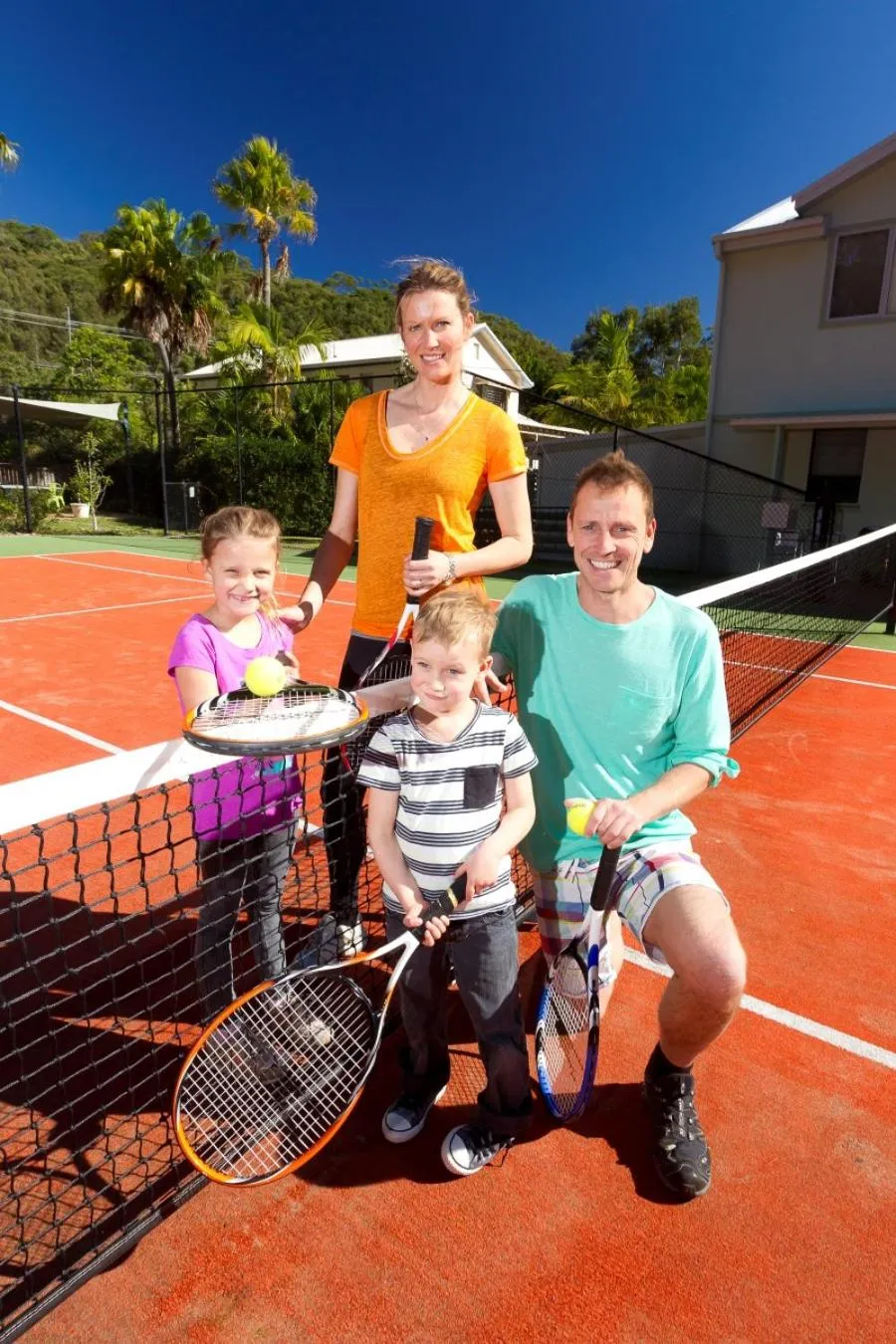 Tennis court in Blueys Retreat
