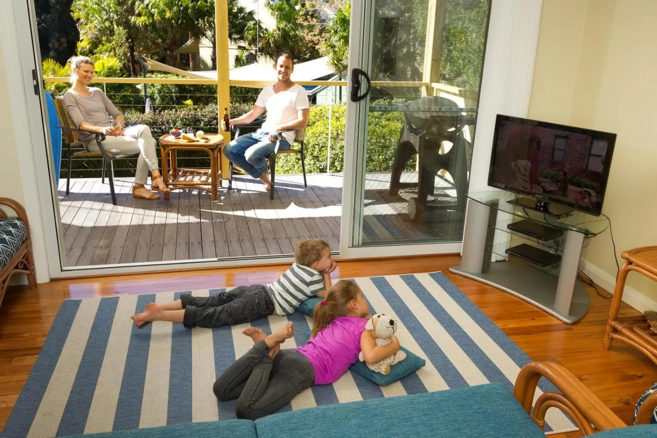 Balcony/Terrace in Blueys Retreat
