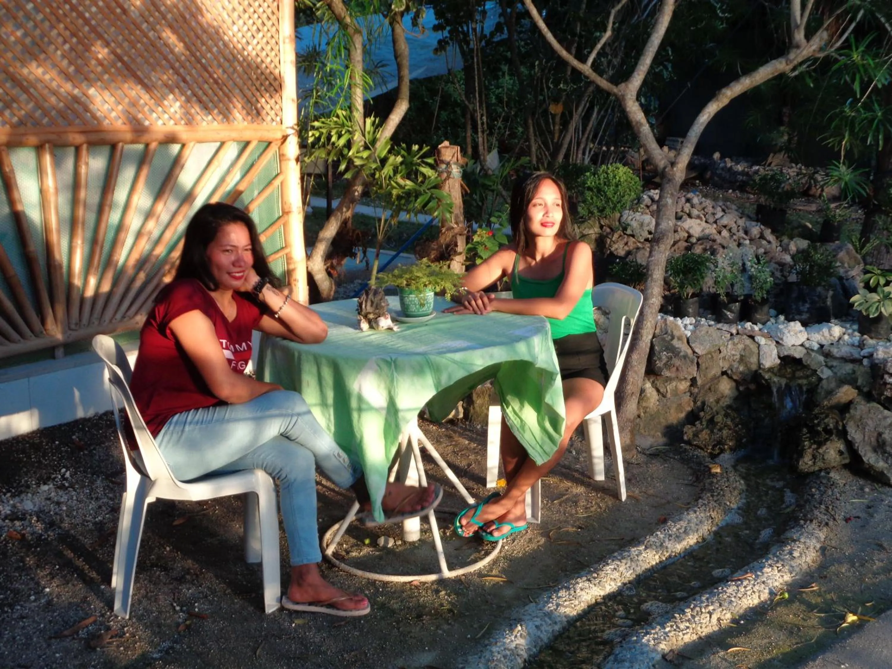 Decorative detail in Sea Turtle House Moalboal