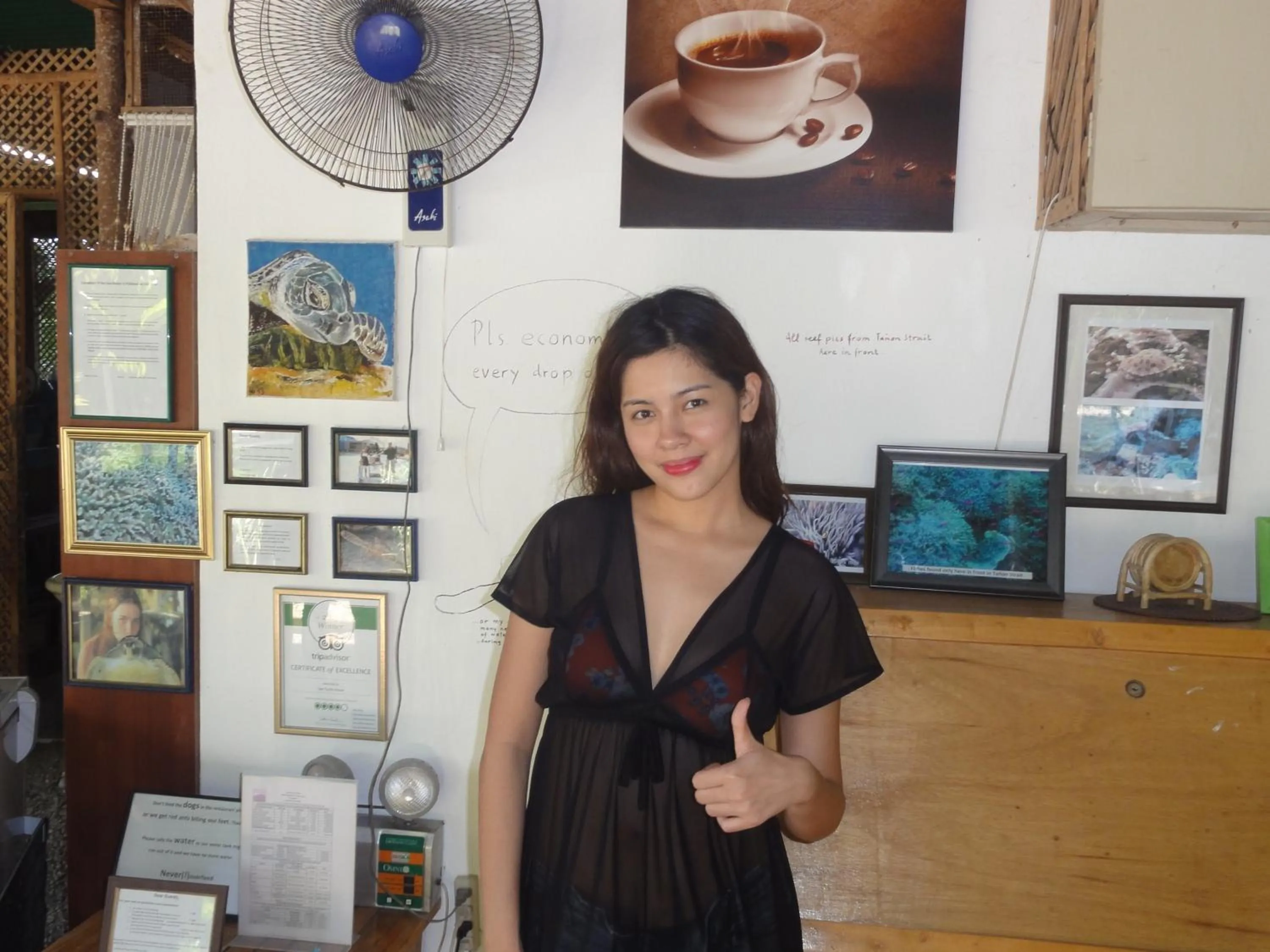 Guests in Sea Turtle House Moalboal