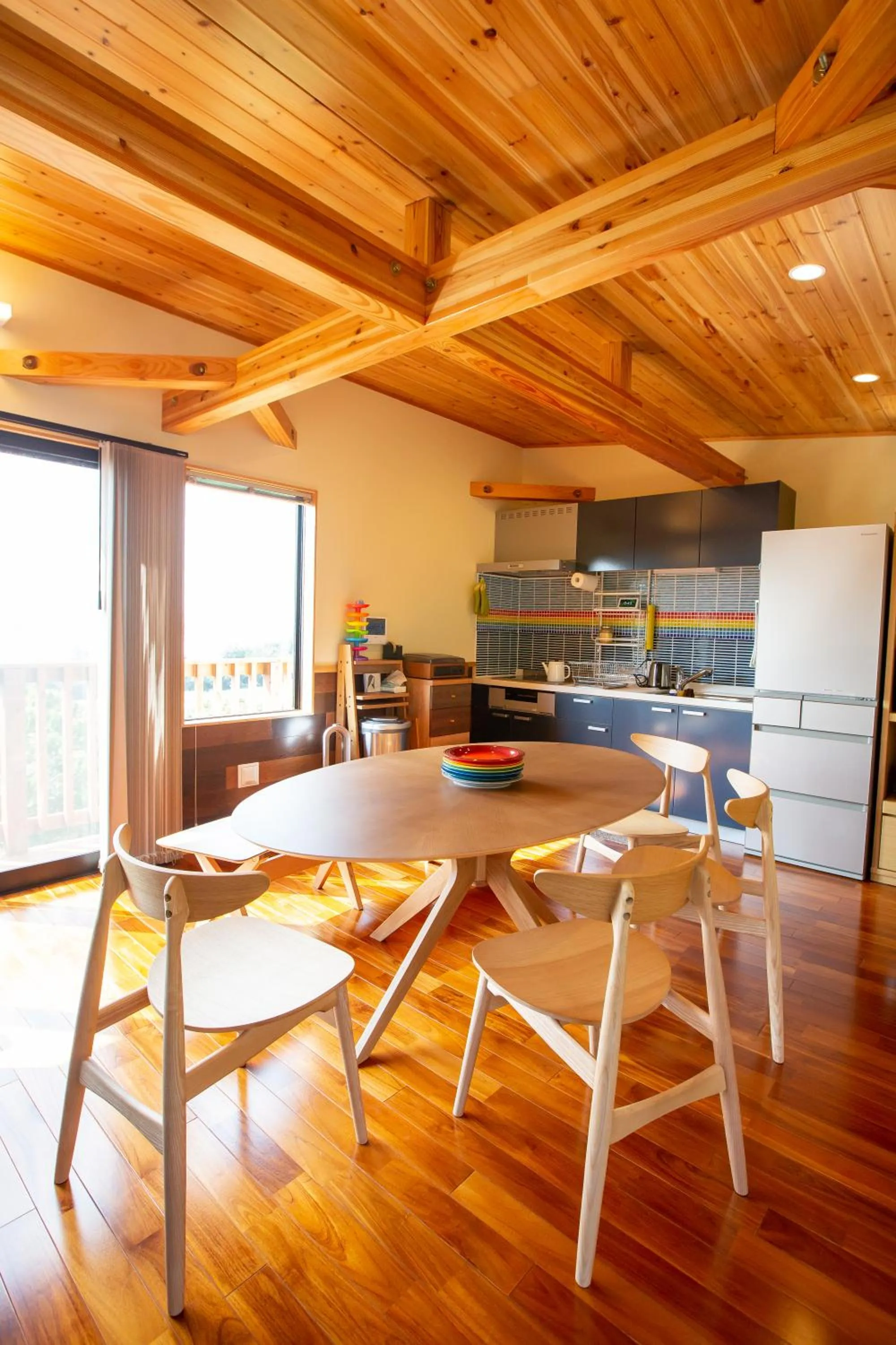 Dining area in 天弓イン