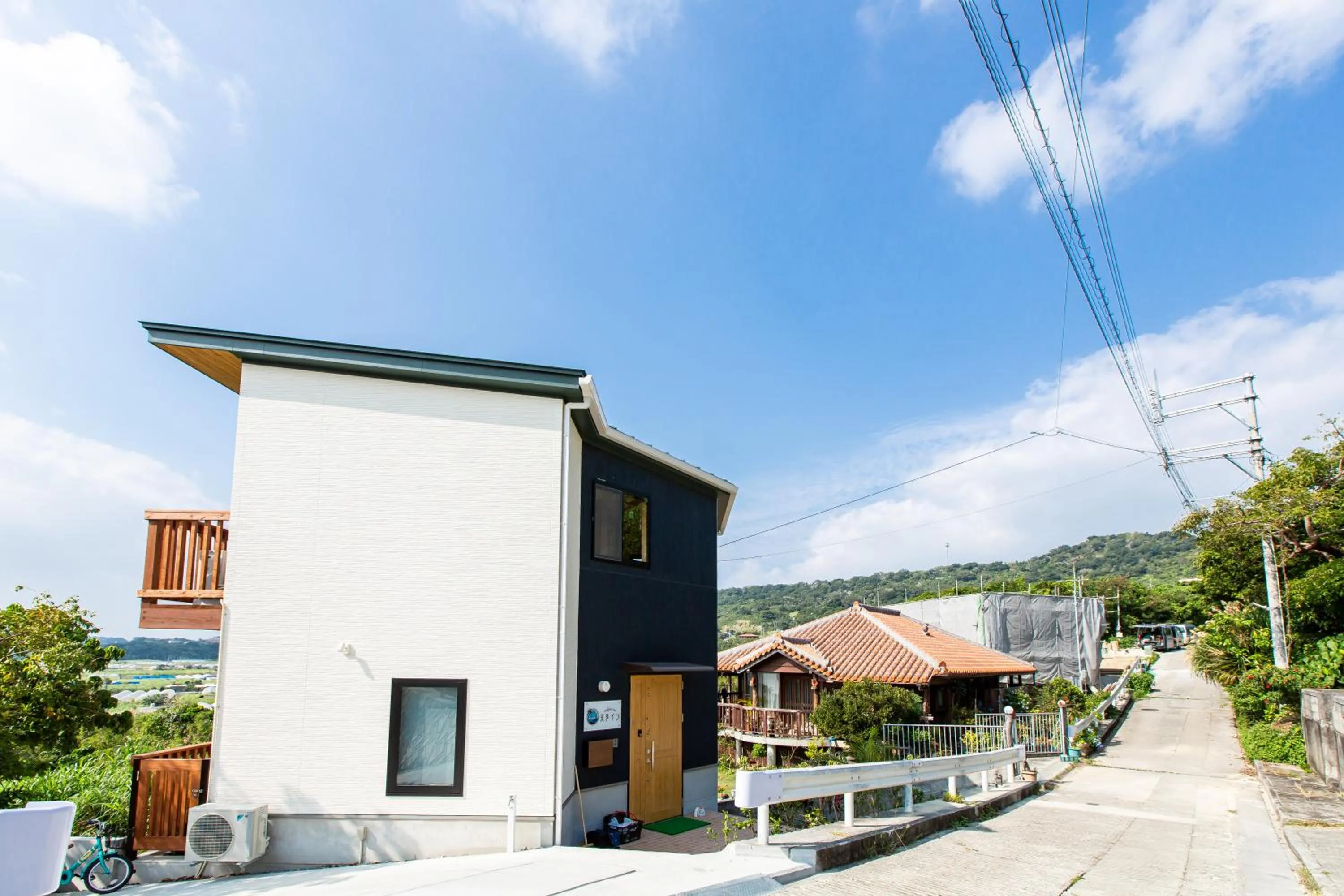 Quiet street view in 天弓イン