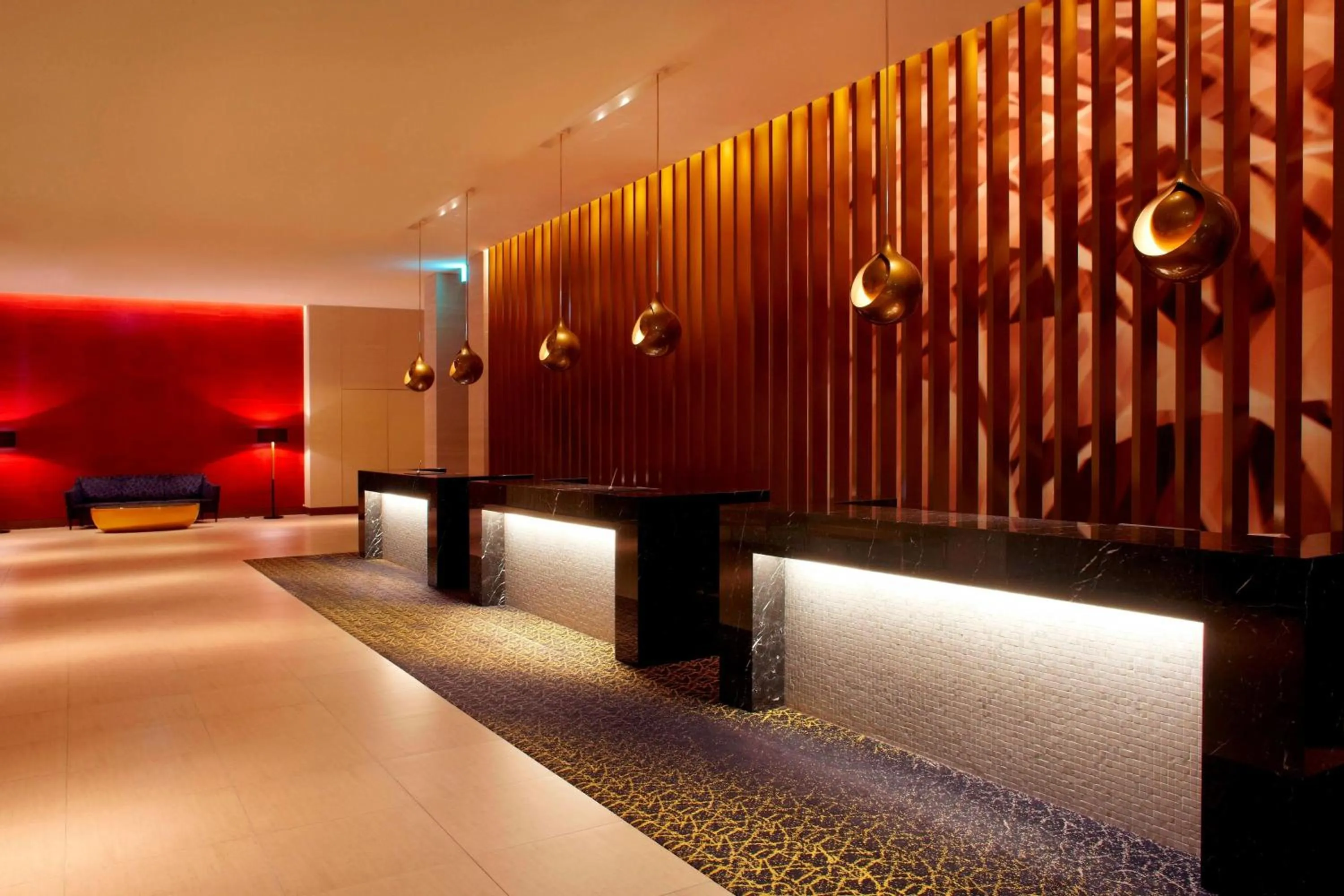 Lobby or reception, Bed in The Westin Sendai