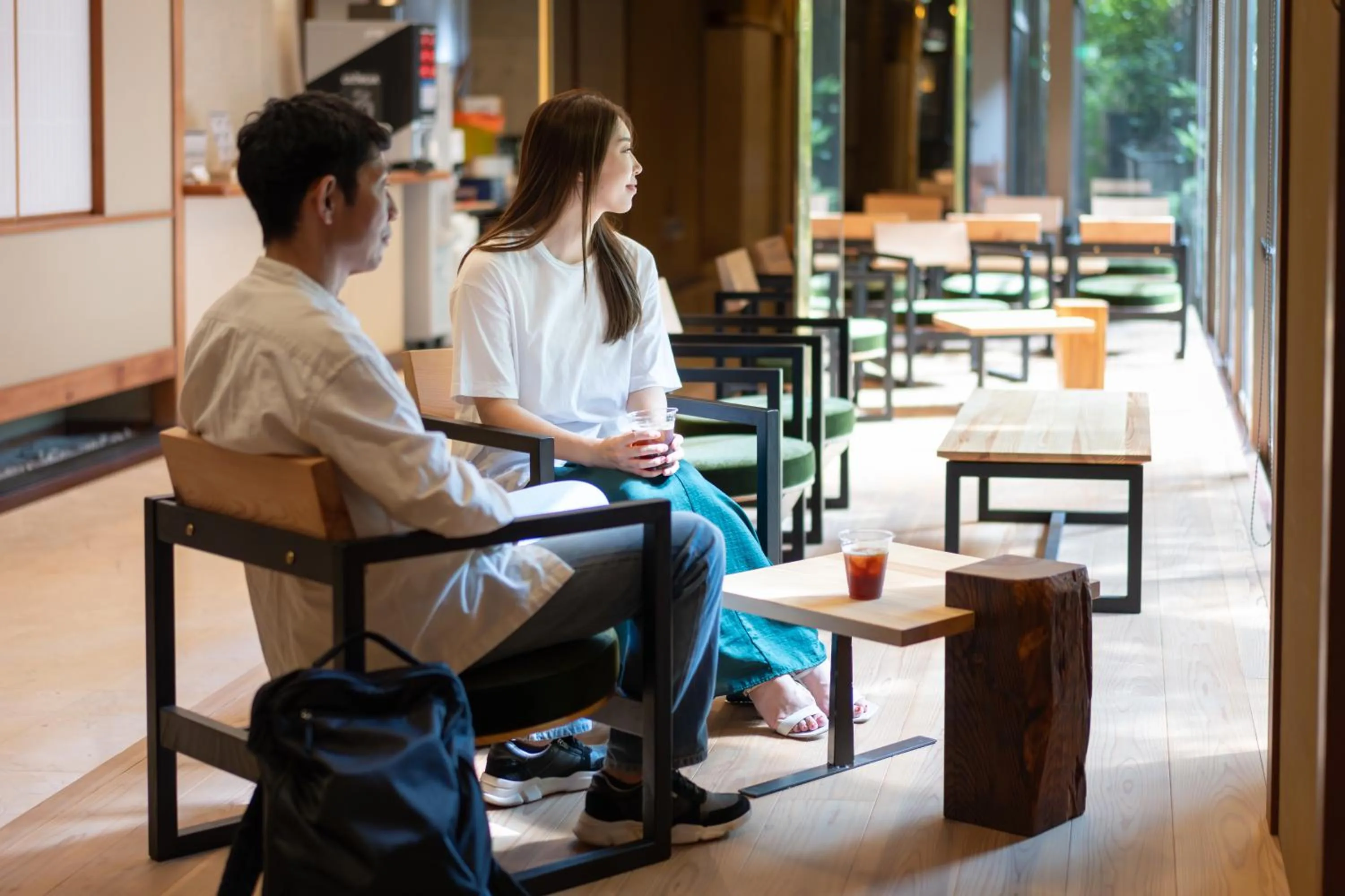 Lounge or bar in RYOKAN OQOQ-Tamai Bekkan
