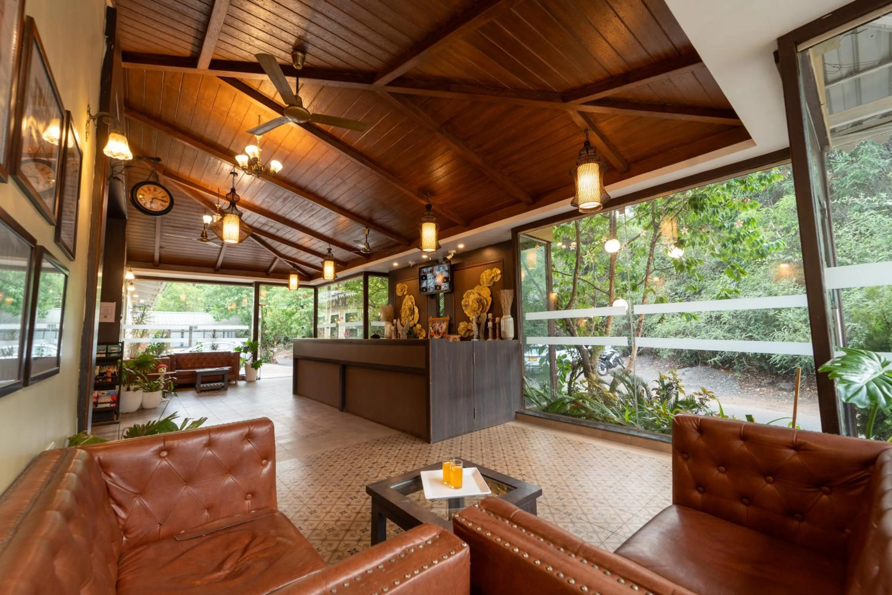 Seating area in Rahi Forest View