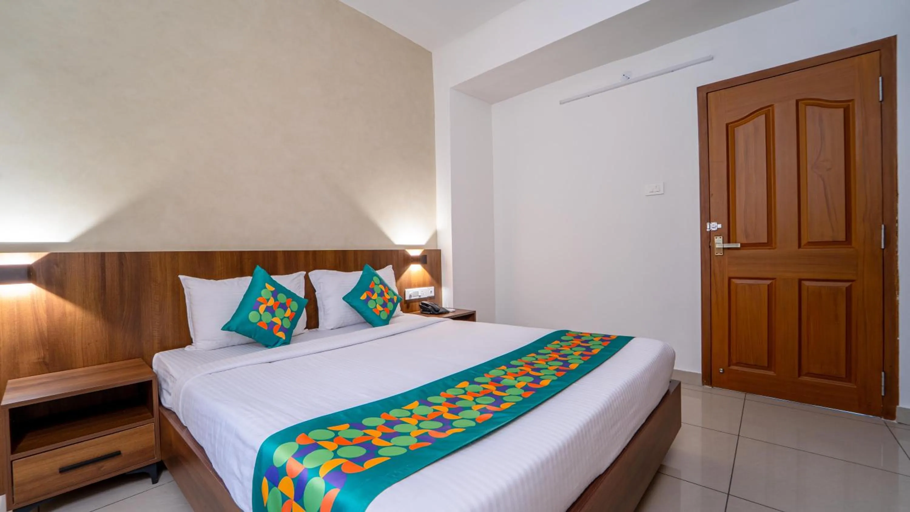 Bedroom, Bed in Treebo Petals Suites