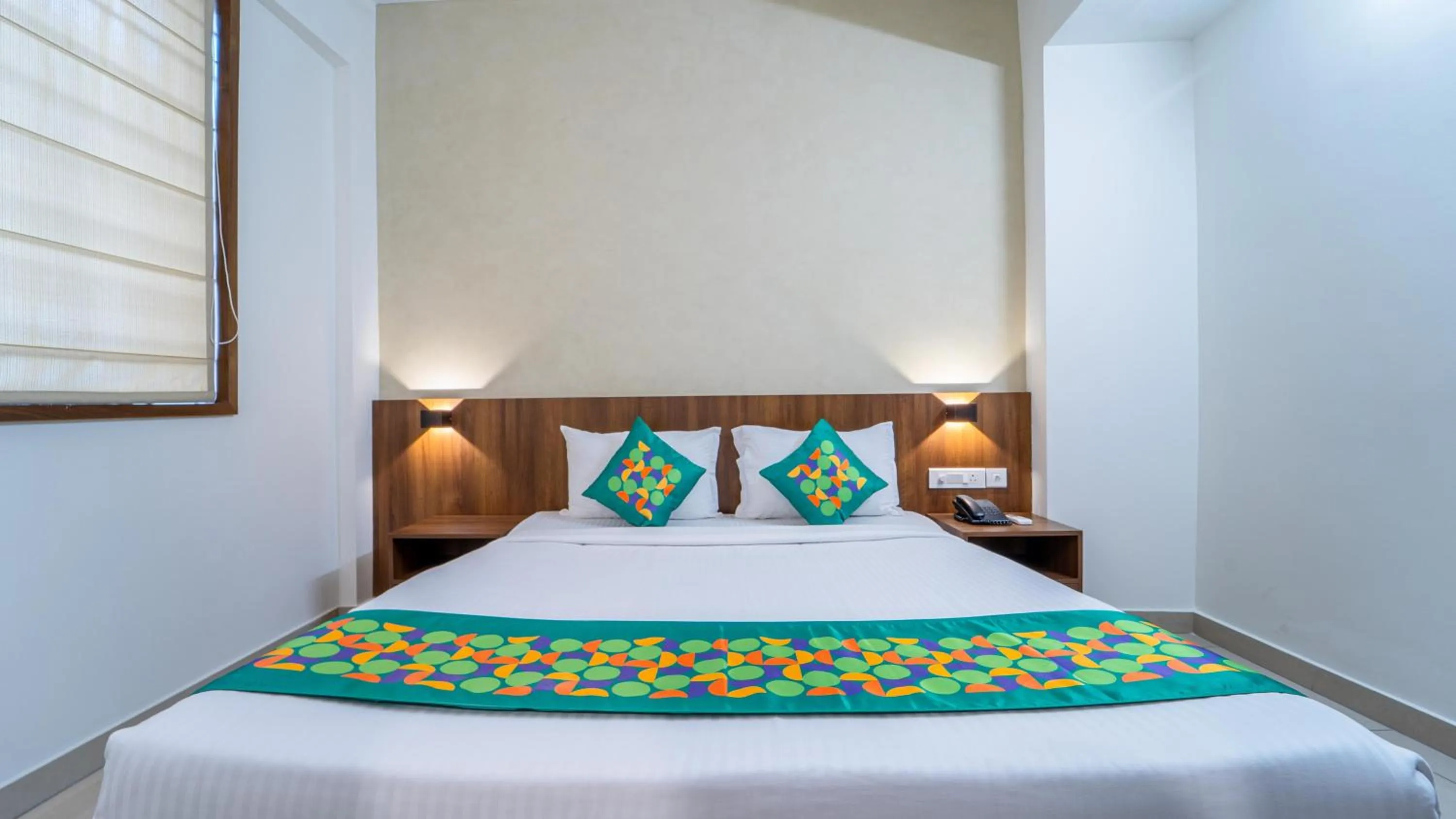 Bedroom, Bed in Treebo Petals Suites