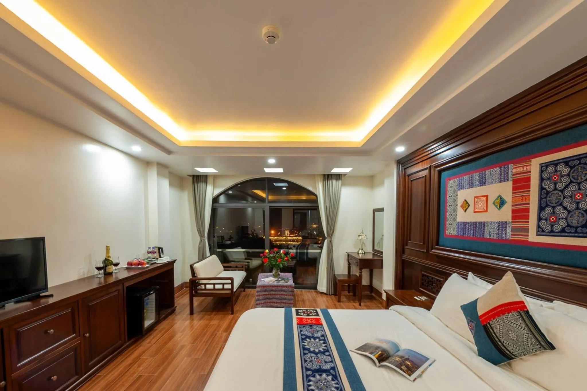 Bed in Sapa Passion Hotel & Spa