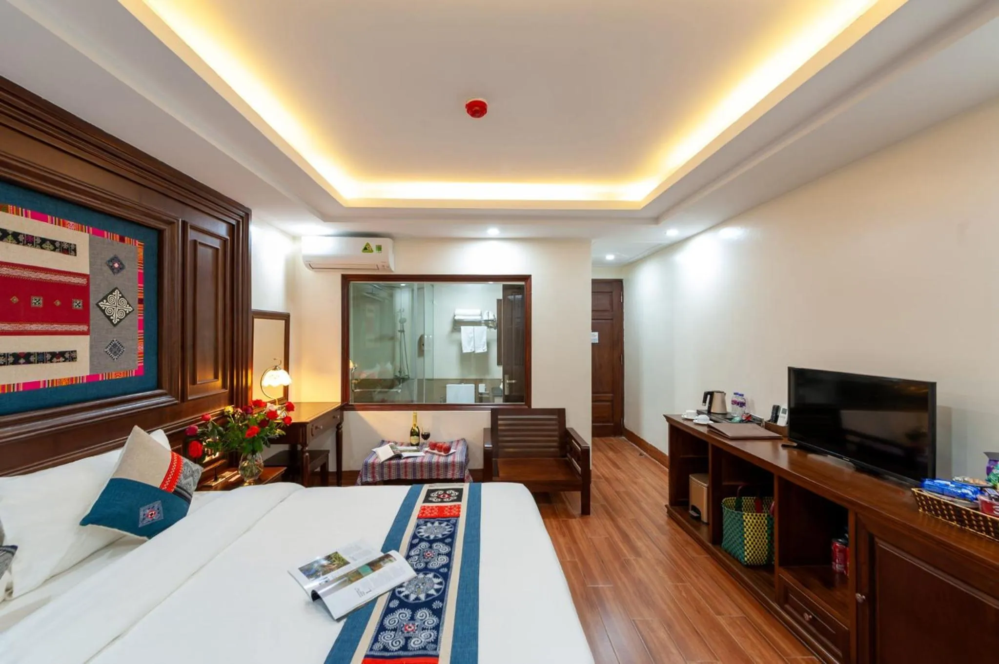 Bed in Sapa Passion Hotel & Spa