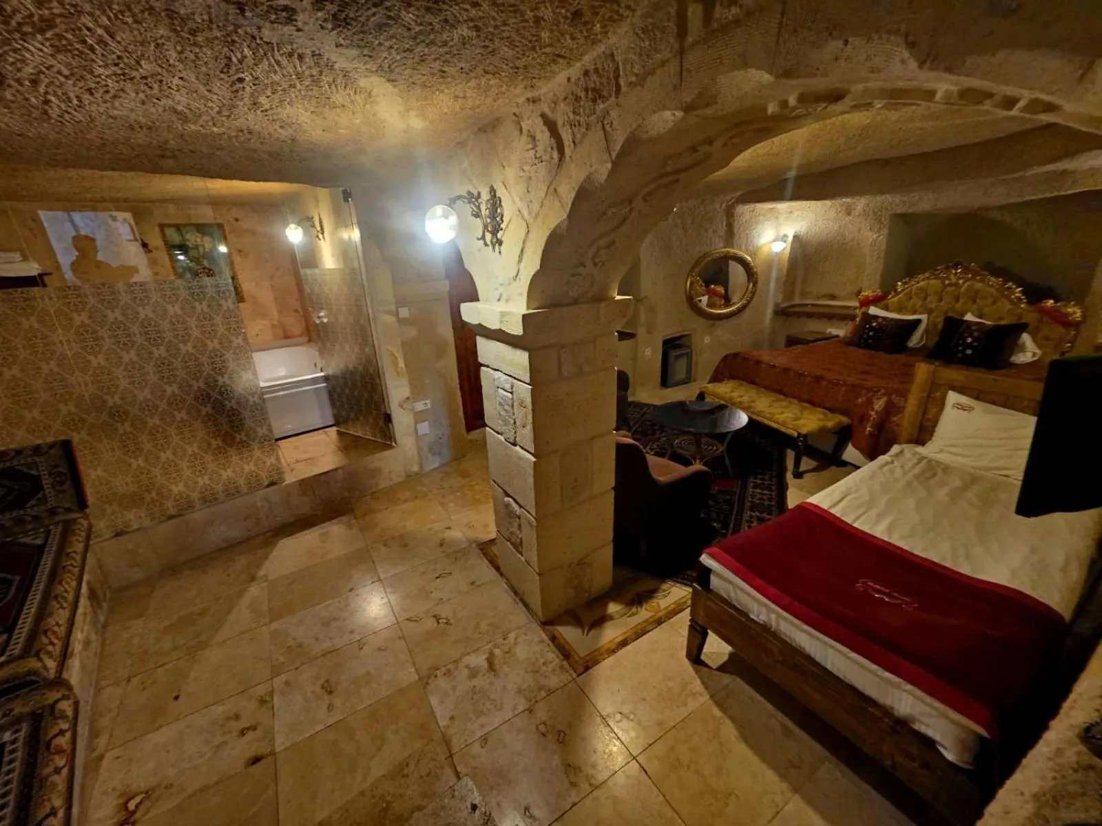 Bed in Antique House Cappadocia