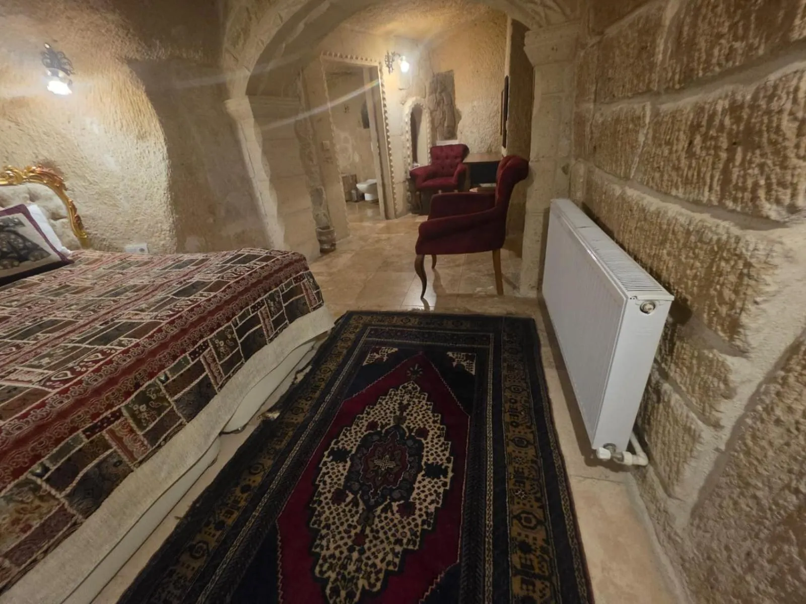 Bed in Antique House Cappadocia
