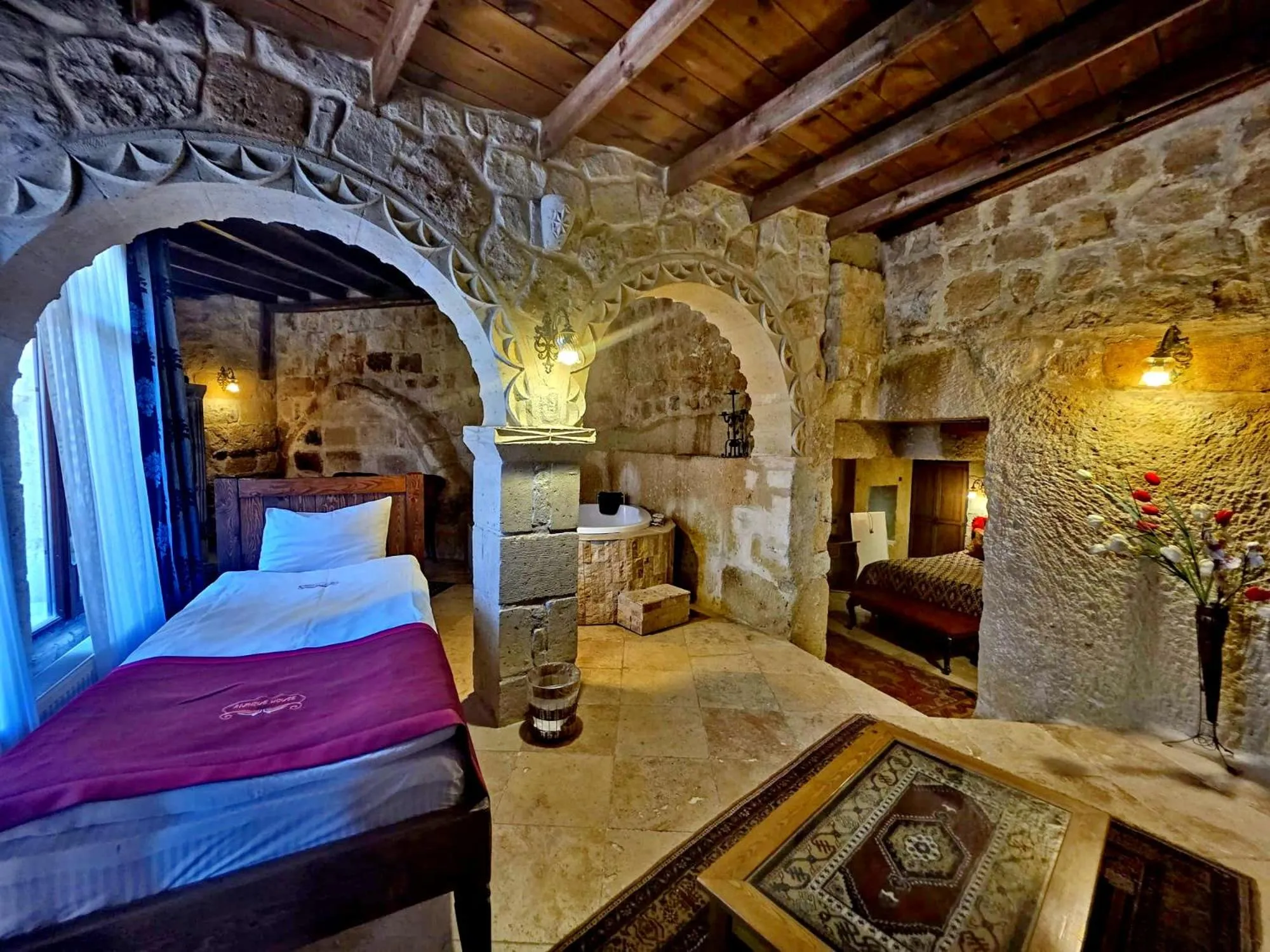 Bed in Antique House Cappadocia