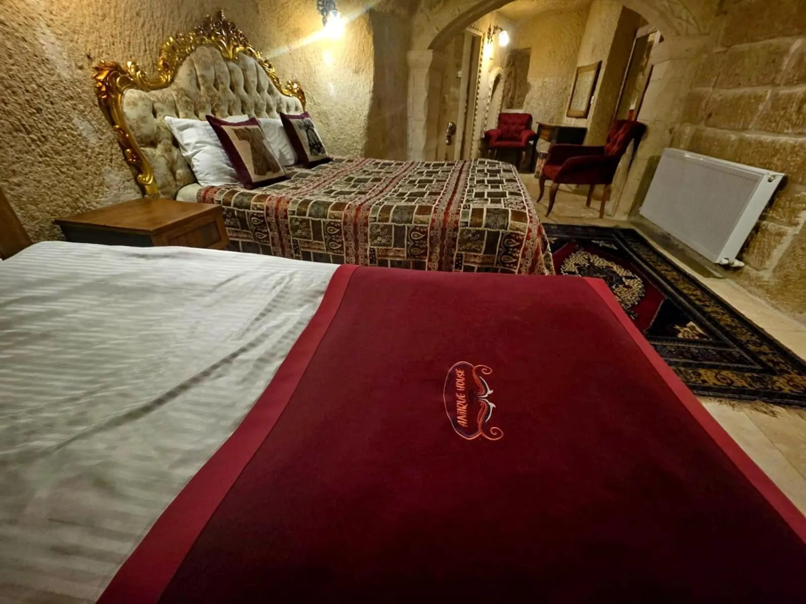Bed in Antique House Cappadocia