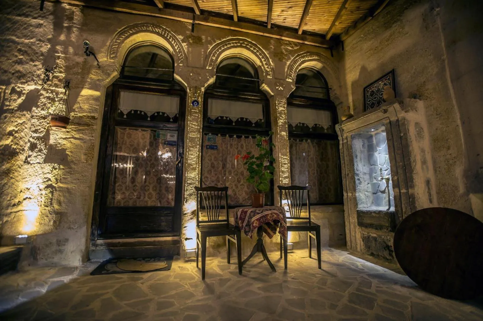 Seating area in Antique House Cappadocia