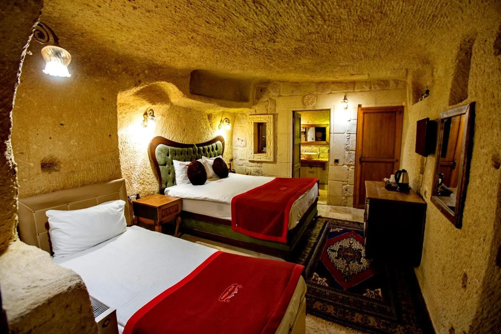 Bed in Antique House Cappadocia