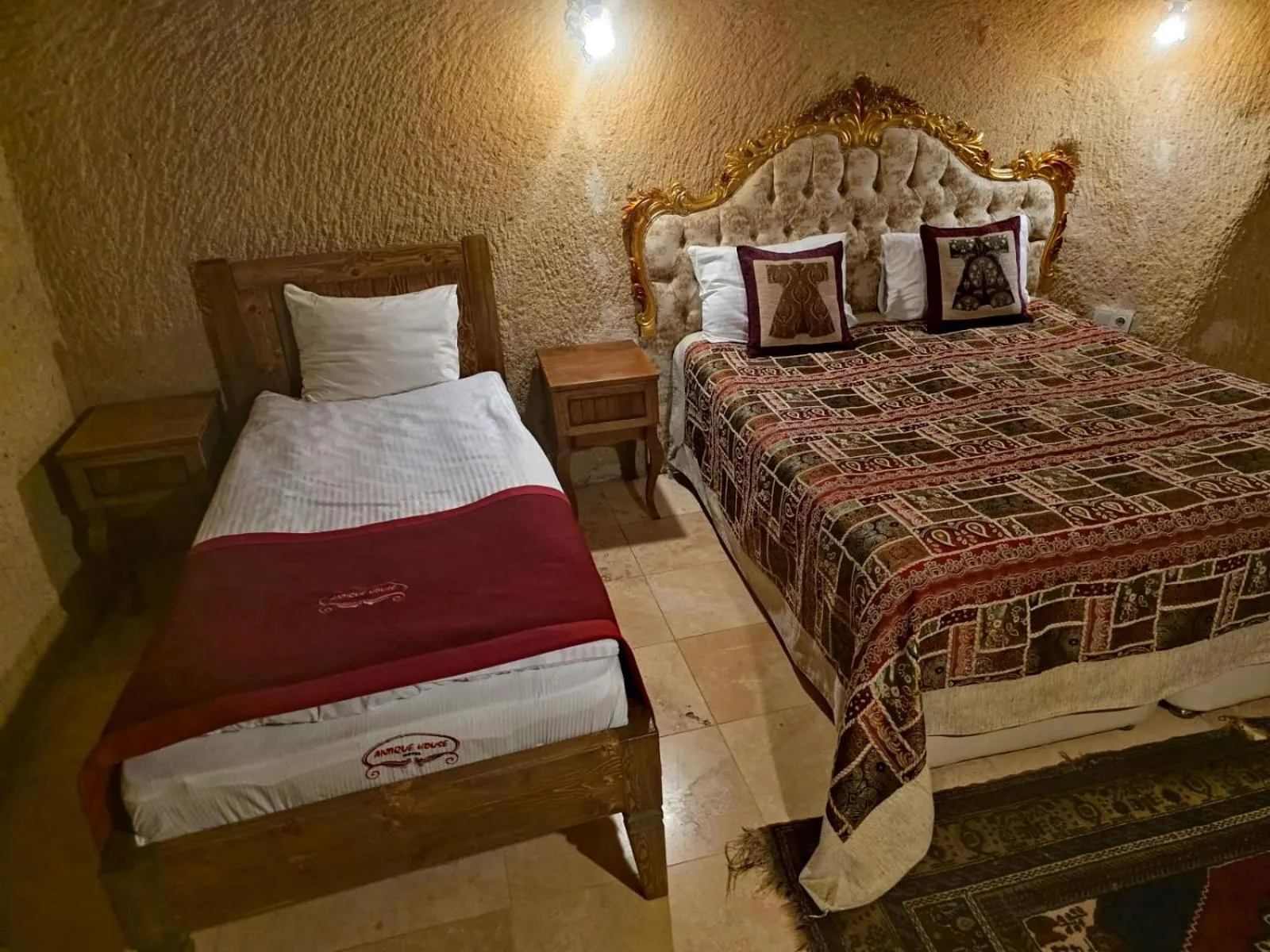 Bed in Antique House Cappadocia