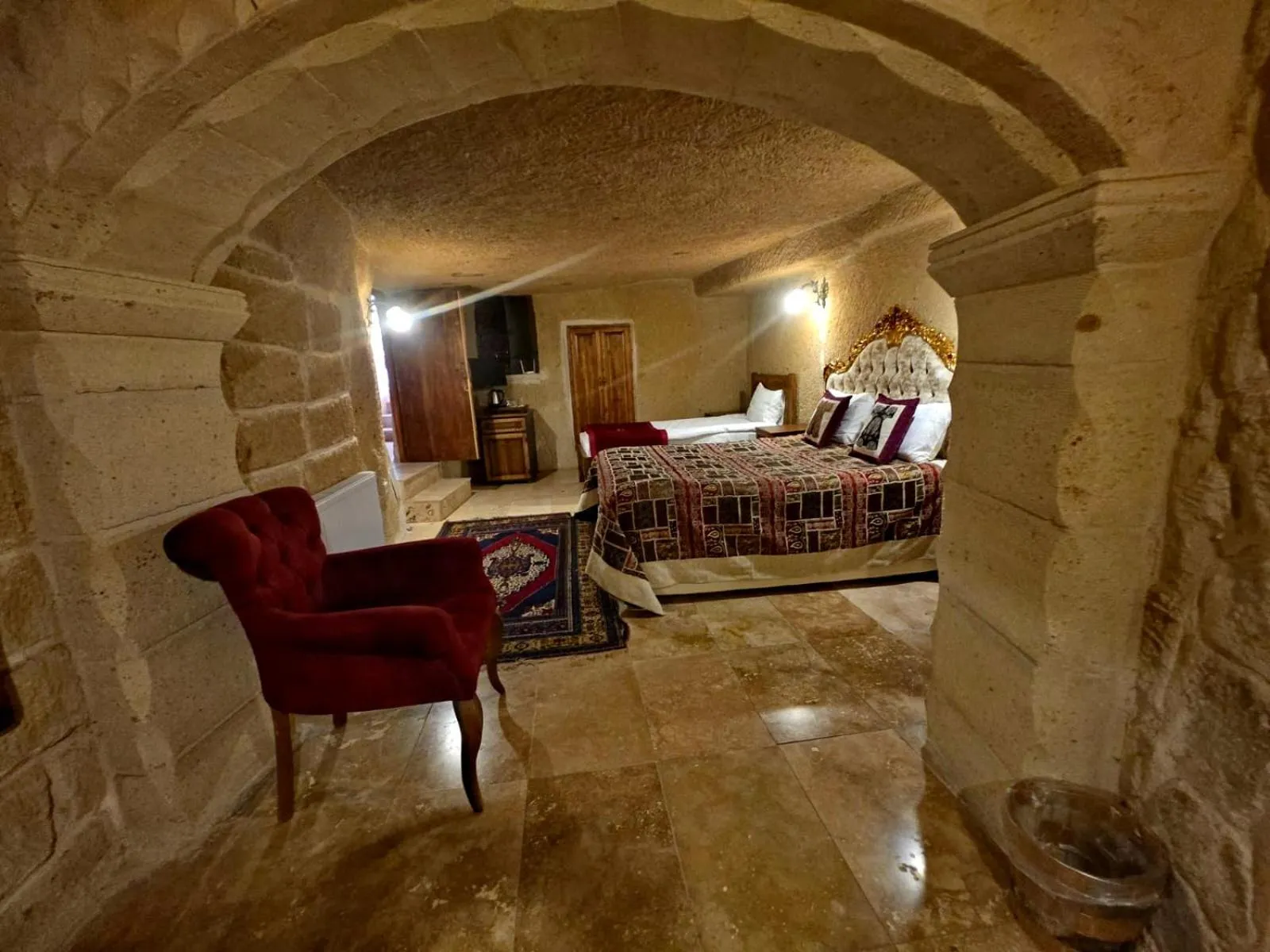 Bed in Antique House Cappadocia