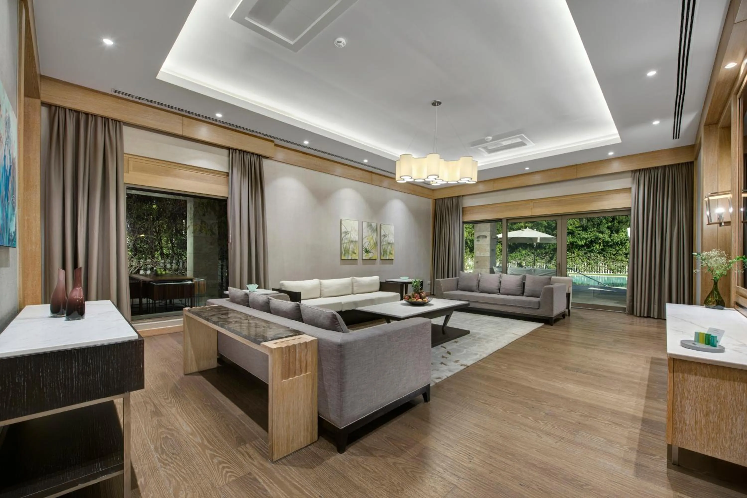 Living room in Regnum Carya