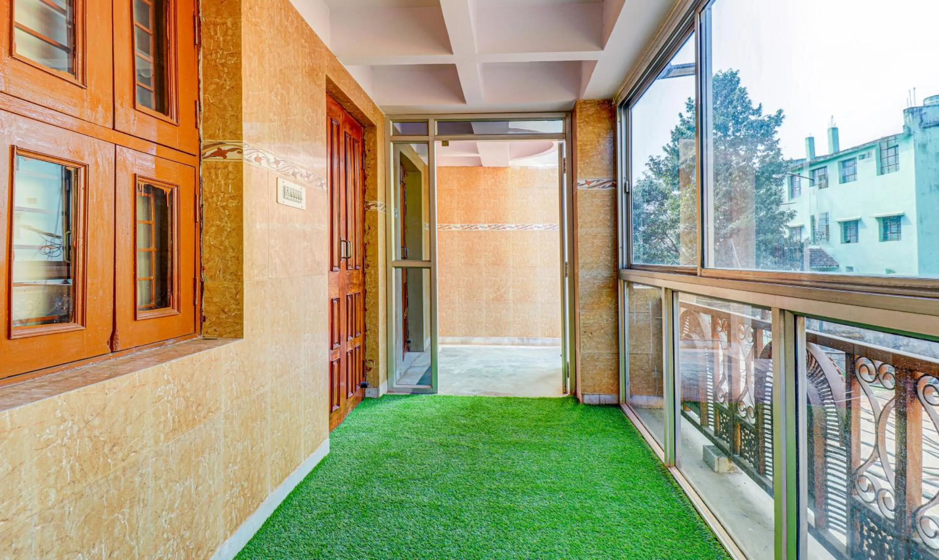 Balcony/Terrace in Itsy Hotels Aasma Luxury Villa