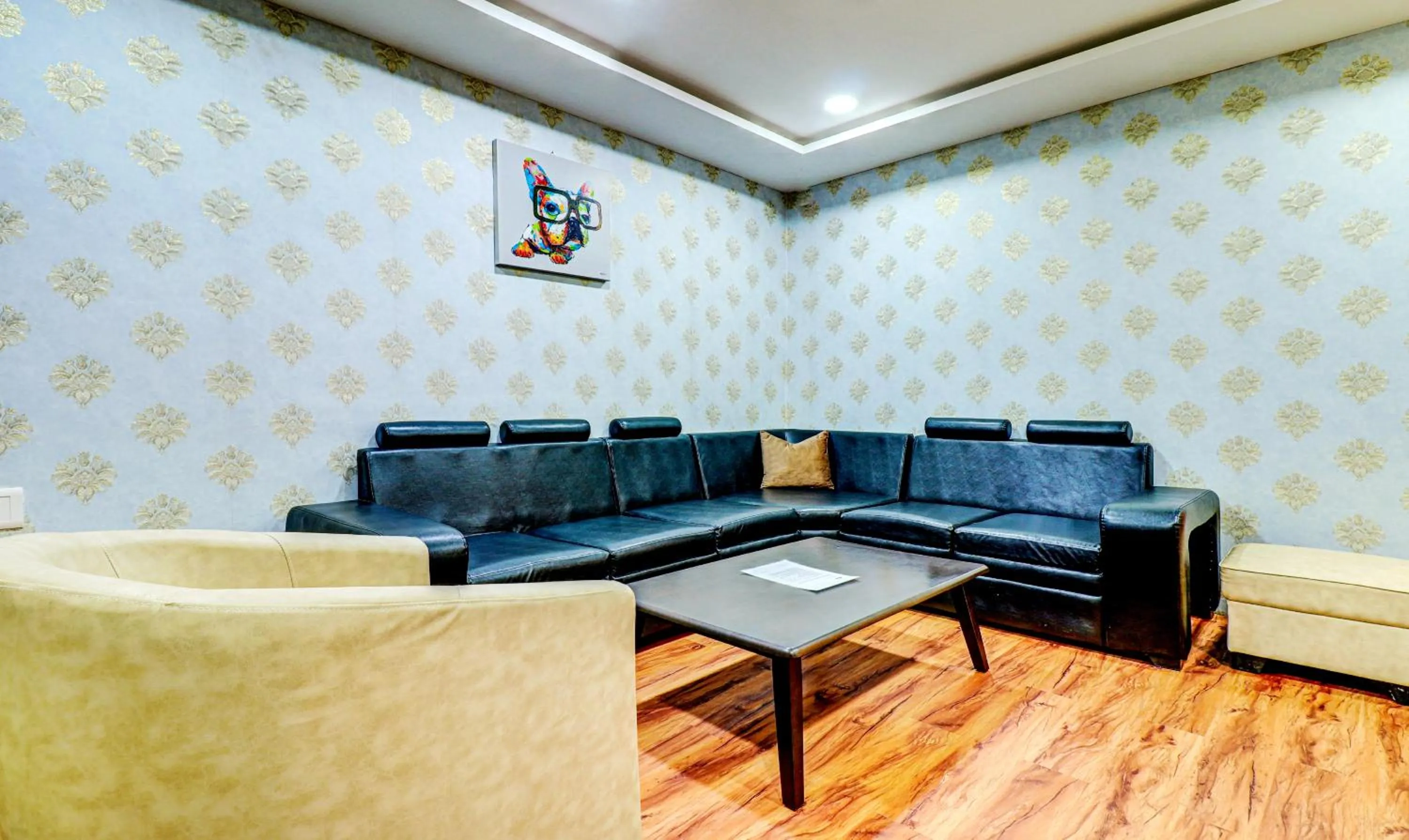 Seating area in Itsy Hotels Aasma Luxury Villa