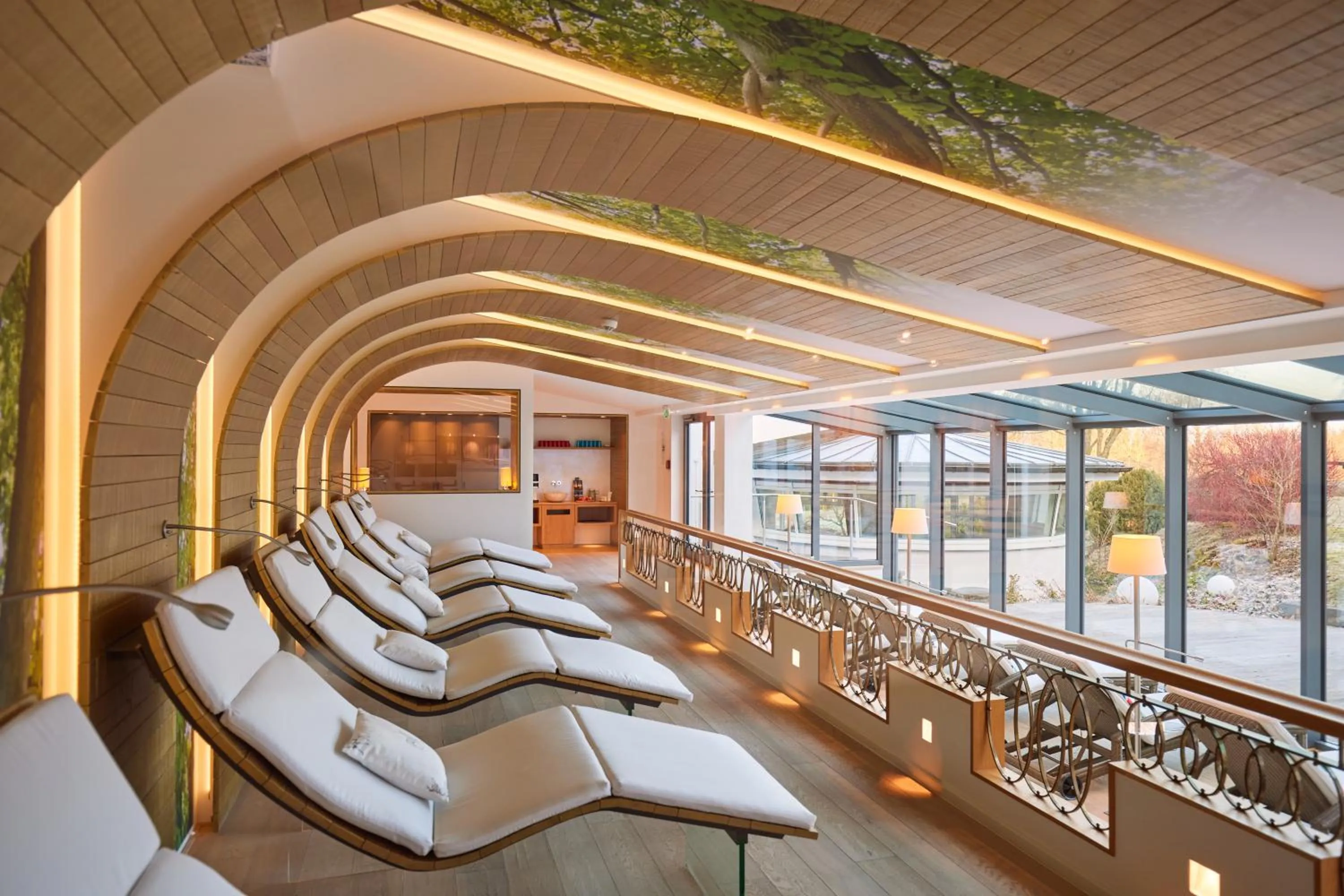 Swimming pool in Hotel Jagdhaus Wiese