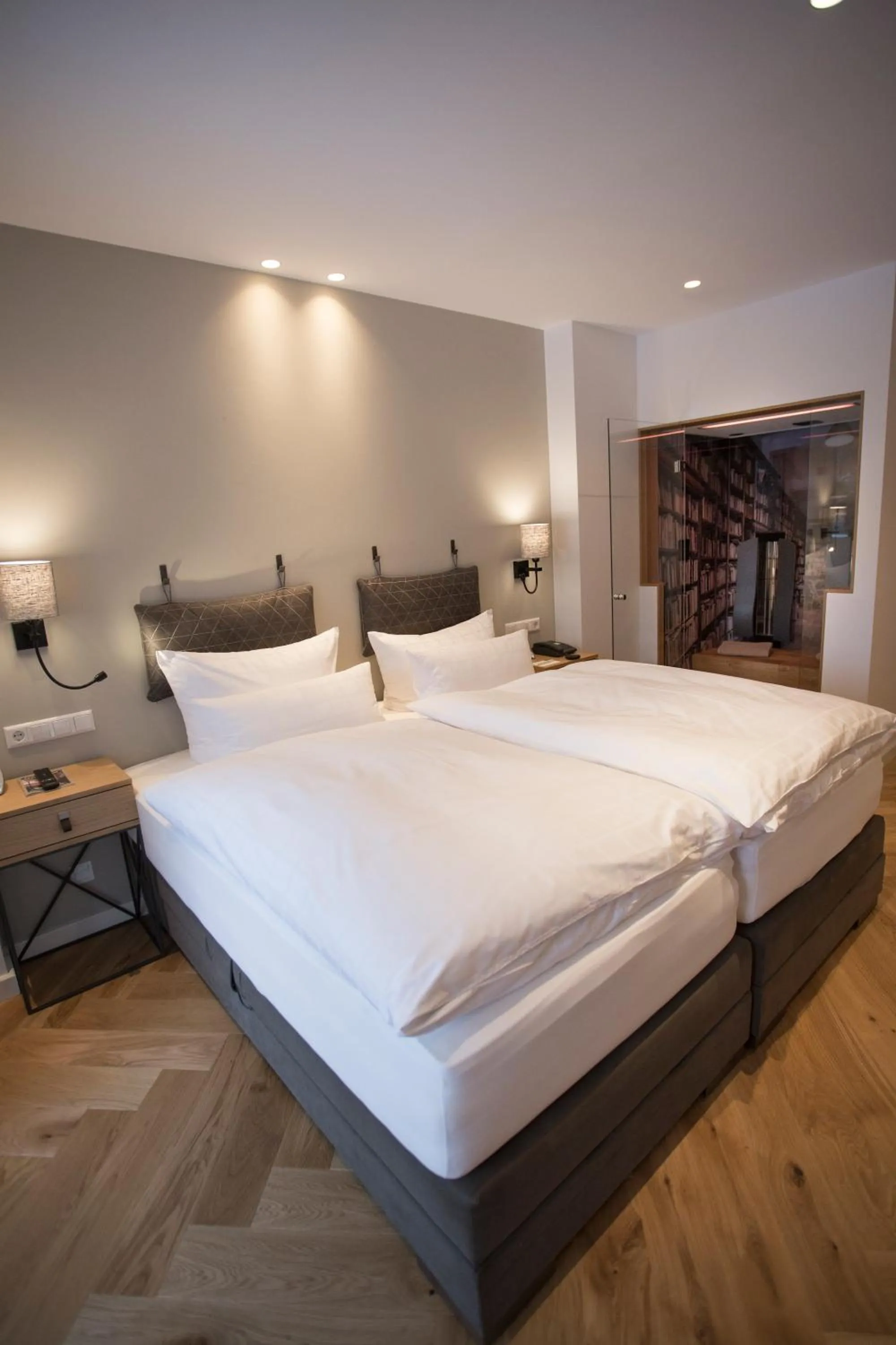 Bedroom, Bed in Hotel Jagdhaus Wiese