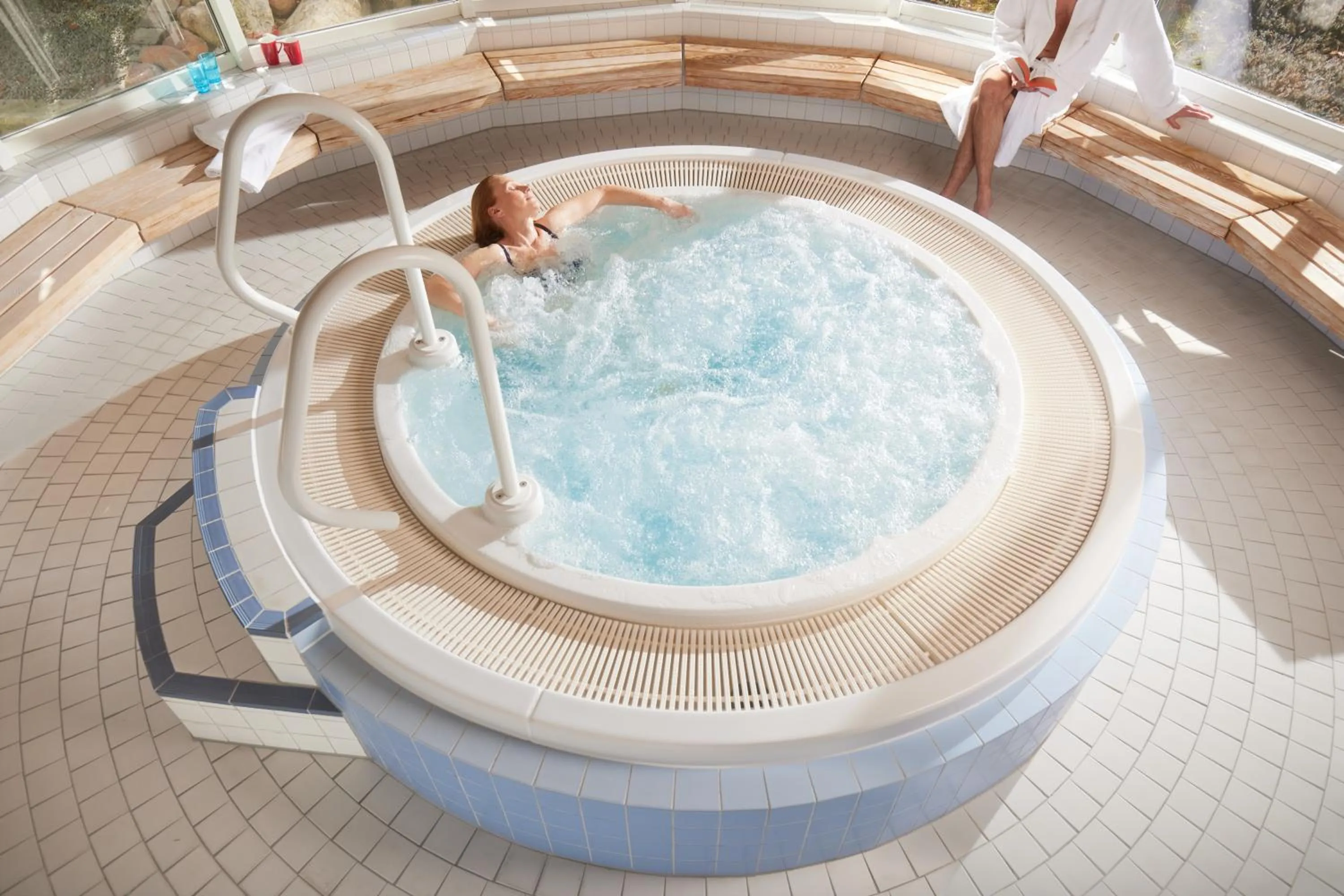 Swimming pool in Hotel Jagdhaus Wiese