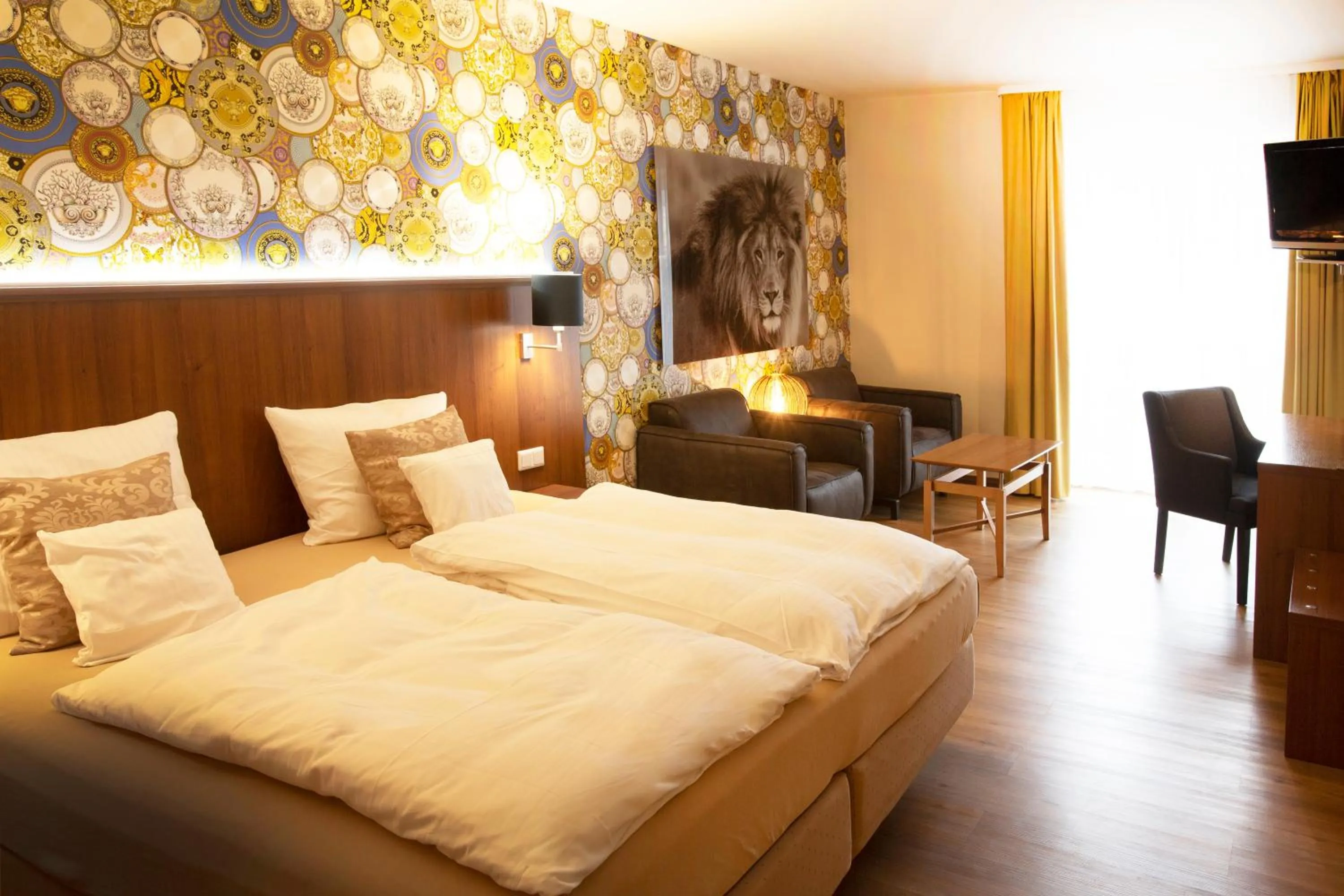 Photo of the whole room, Bed in Bad Emser Hof