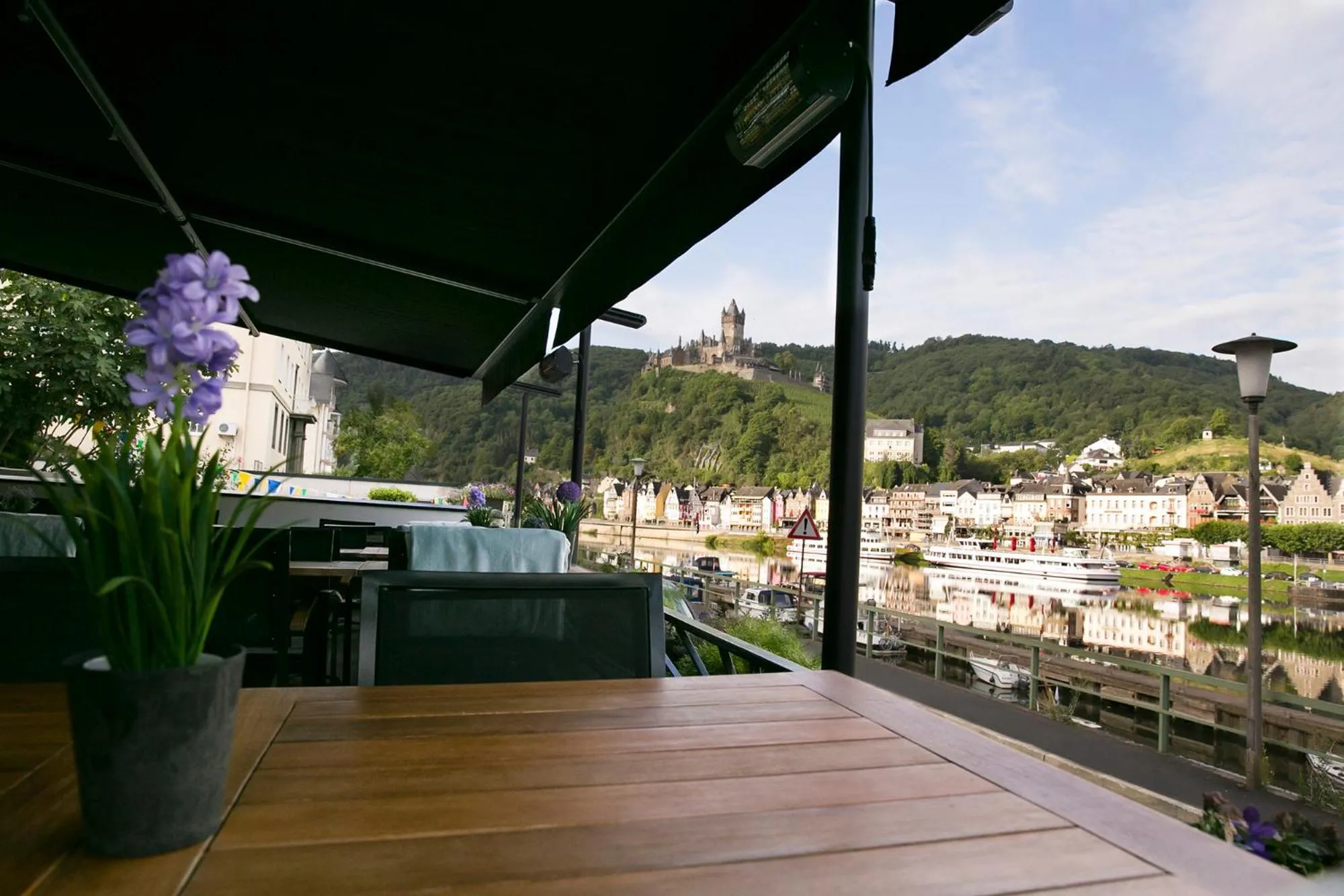 Balcony/Terrace in Hotel am Hafen