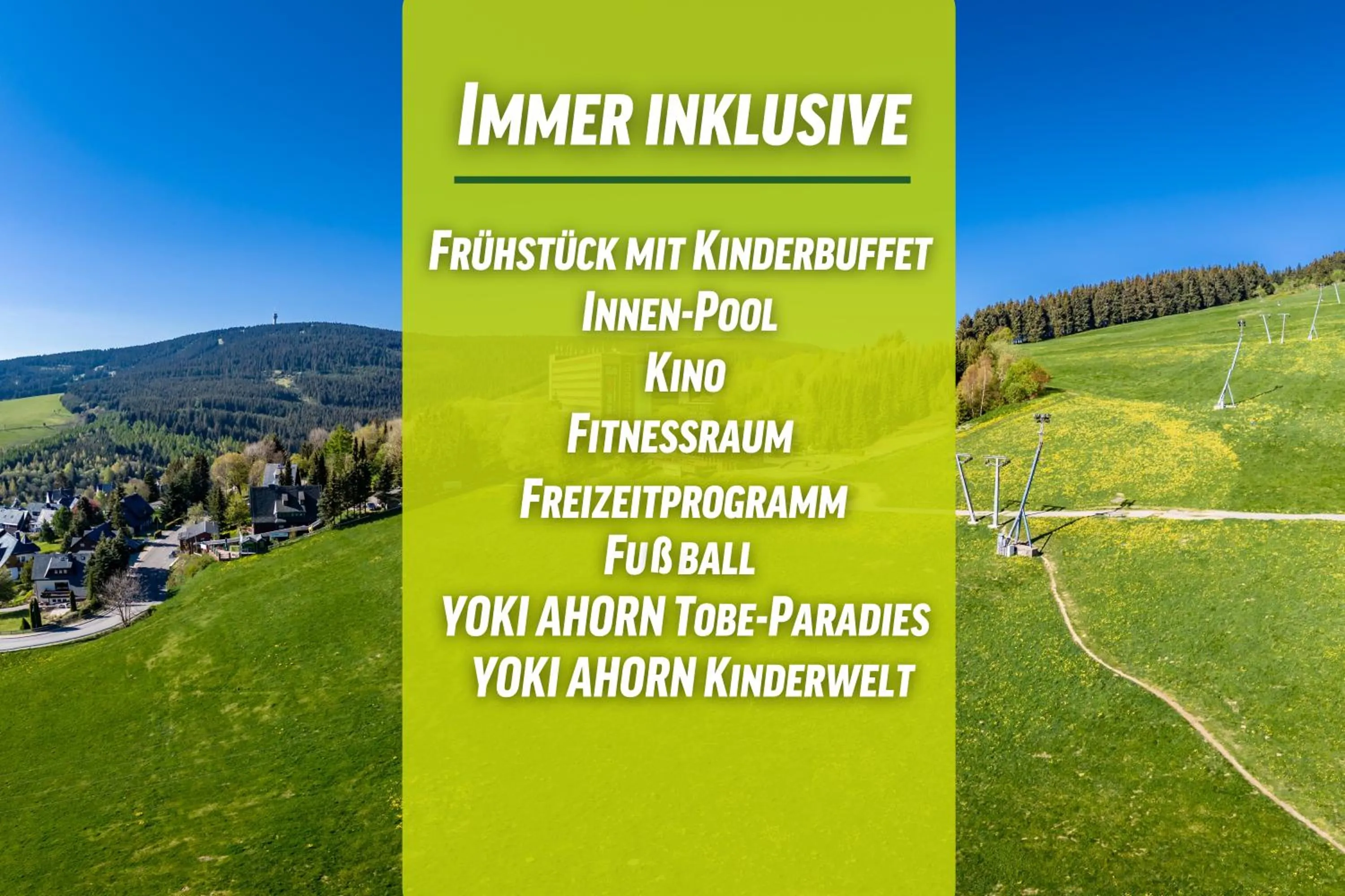 View (from property/room) in AHORN Hotel Am Fichtelberg