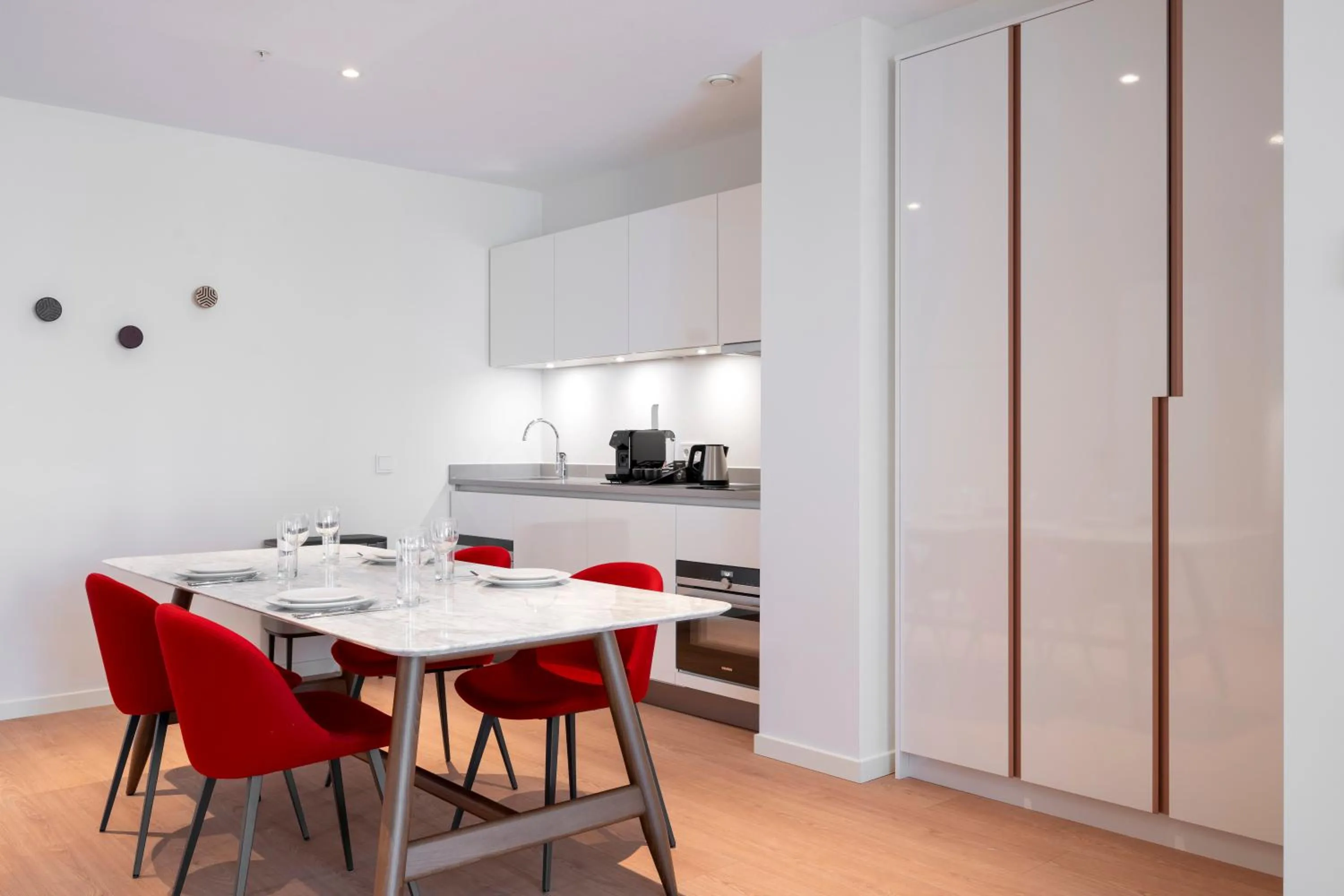 Kitchen or kitchenette in PREMIER SUITES Amsterdam