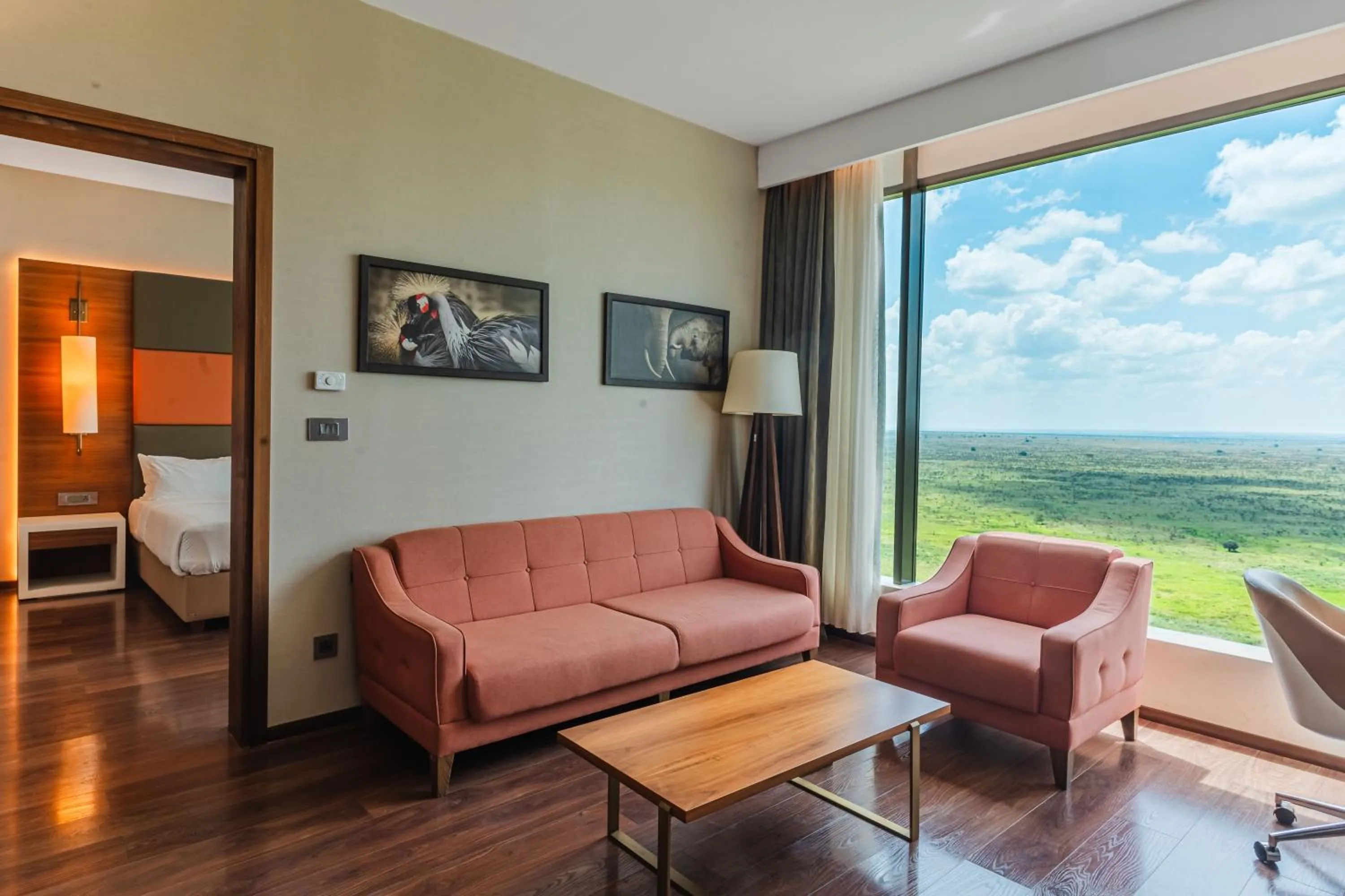 Seating area in Emara Ole-Sereni