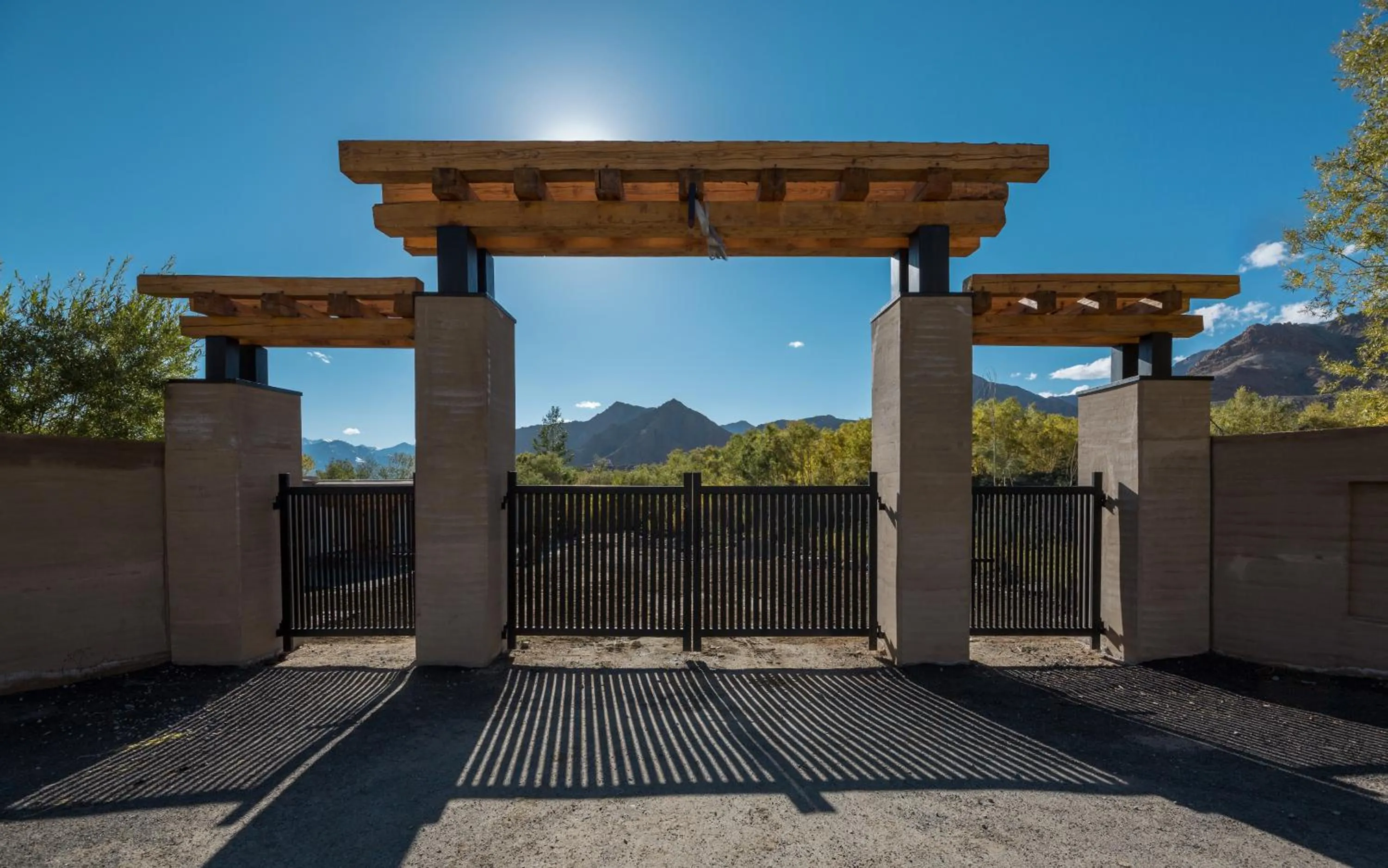 Facade/entrance in Ladakh Eco Resort