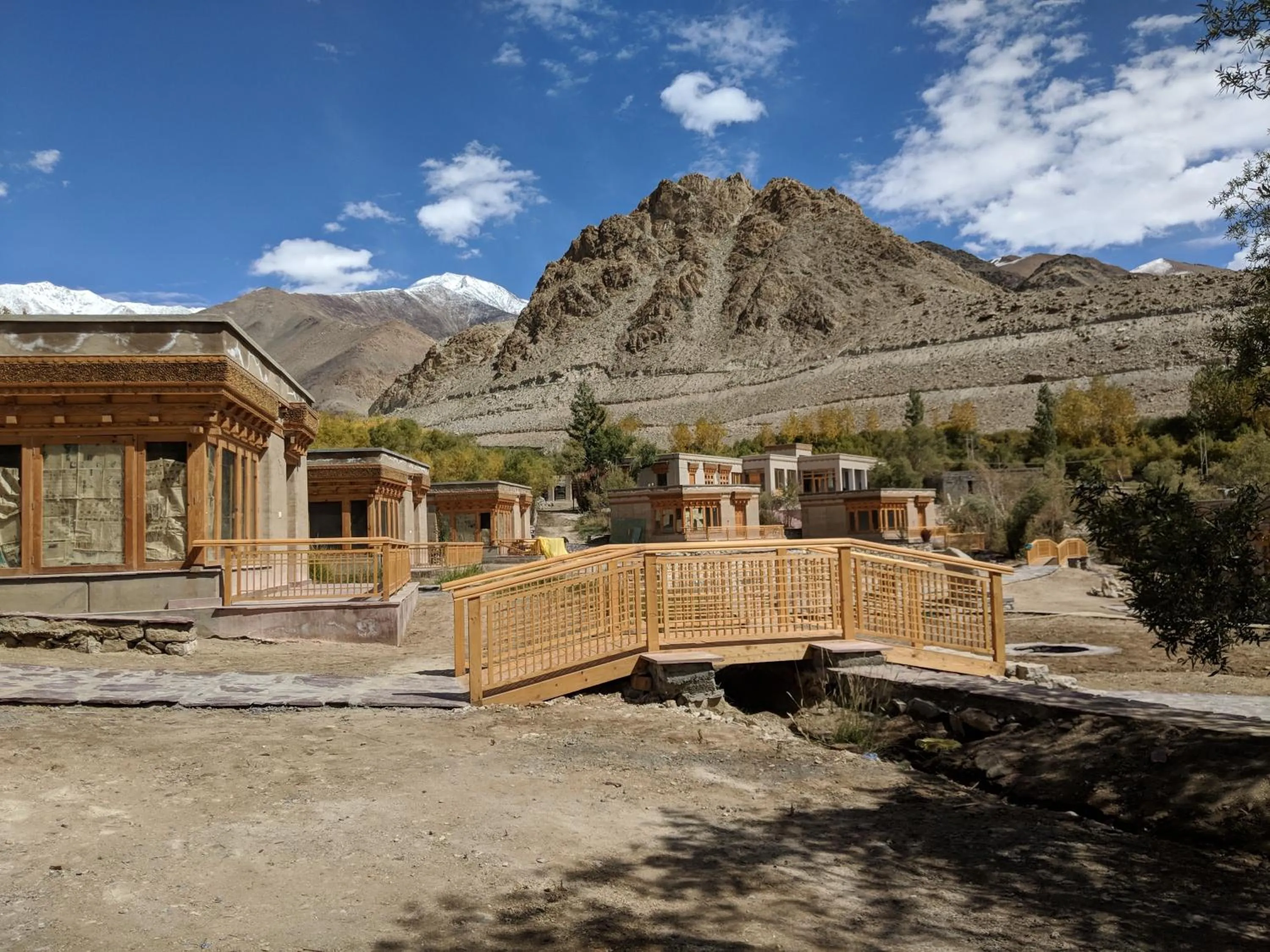 Property building in Ladakh Eco Resort
