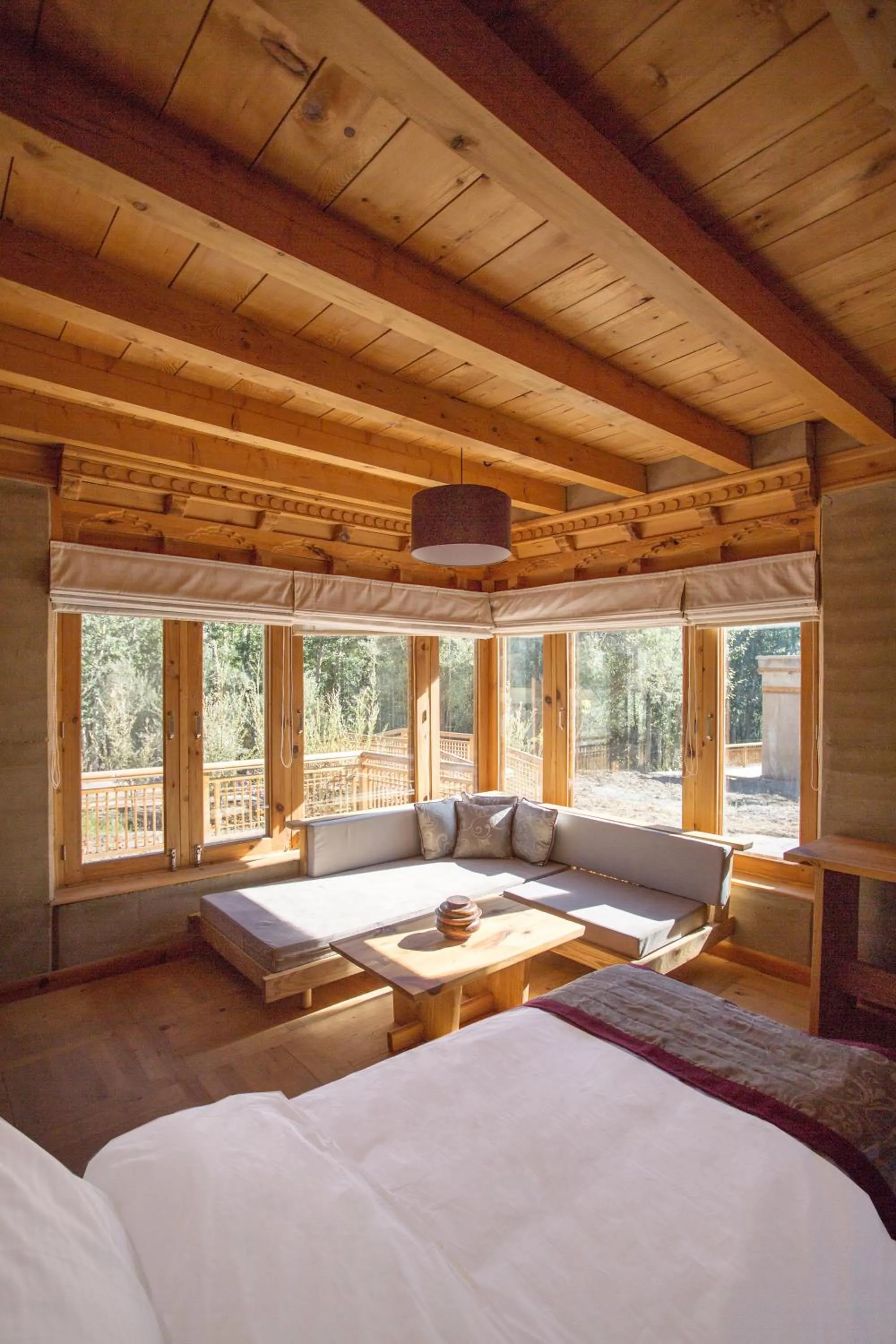 Photo of the whole room, Bed in Ladakh Eco Resort