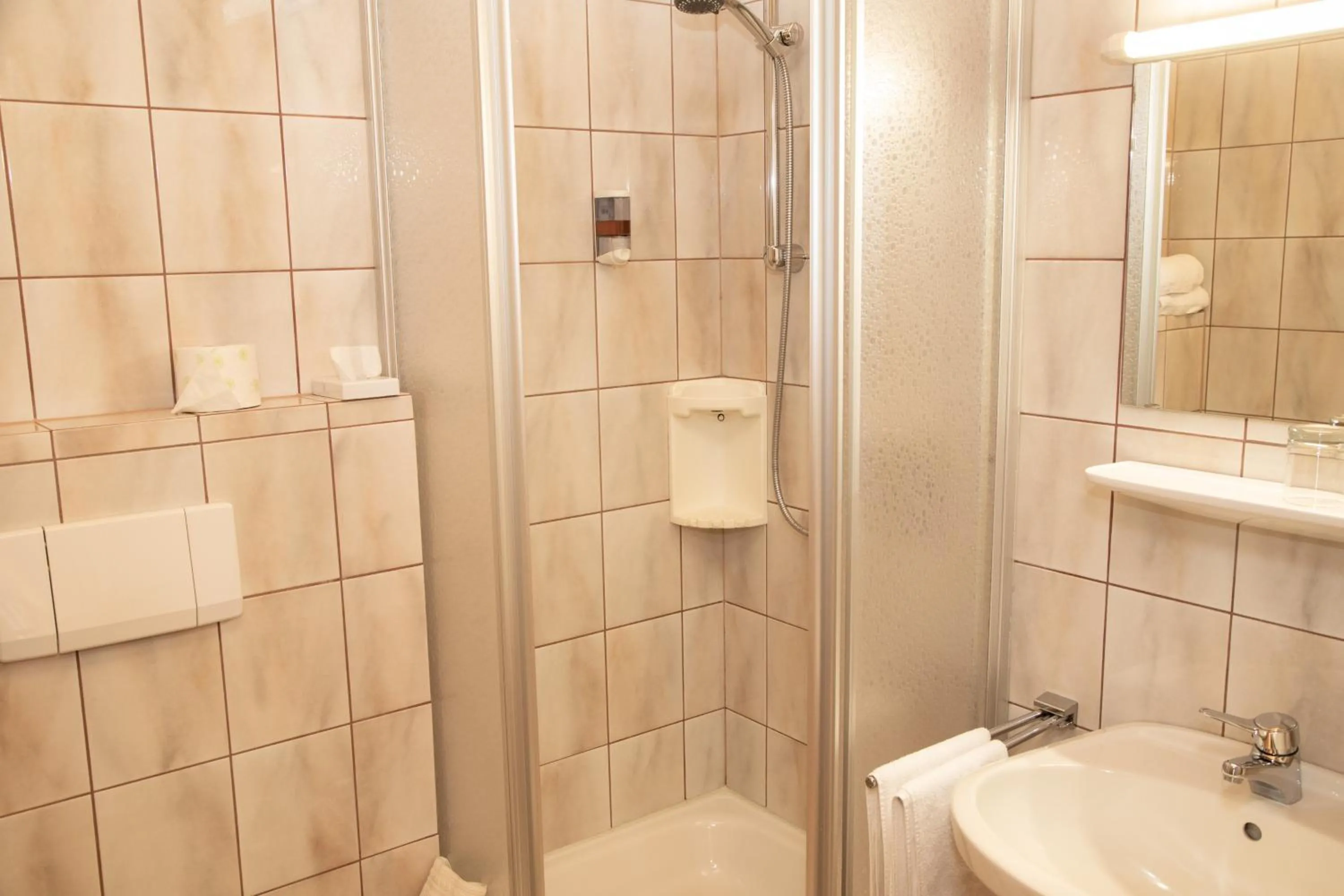Bathroom in Rosspointnerhof