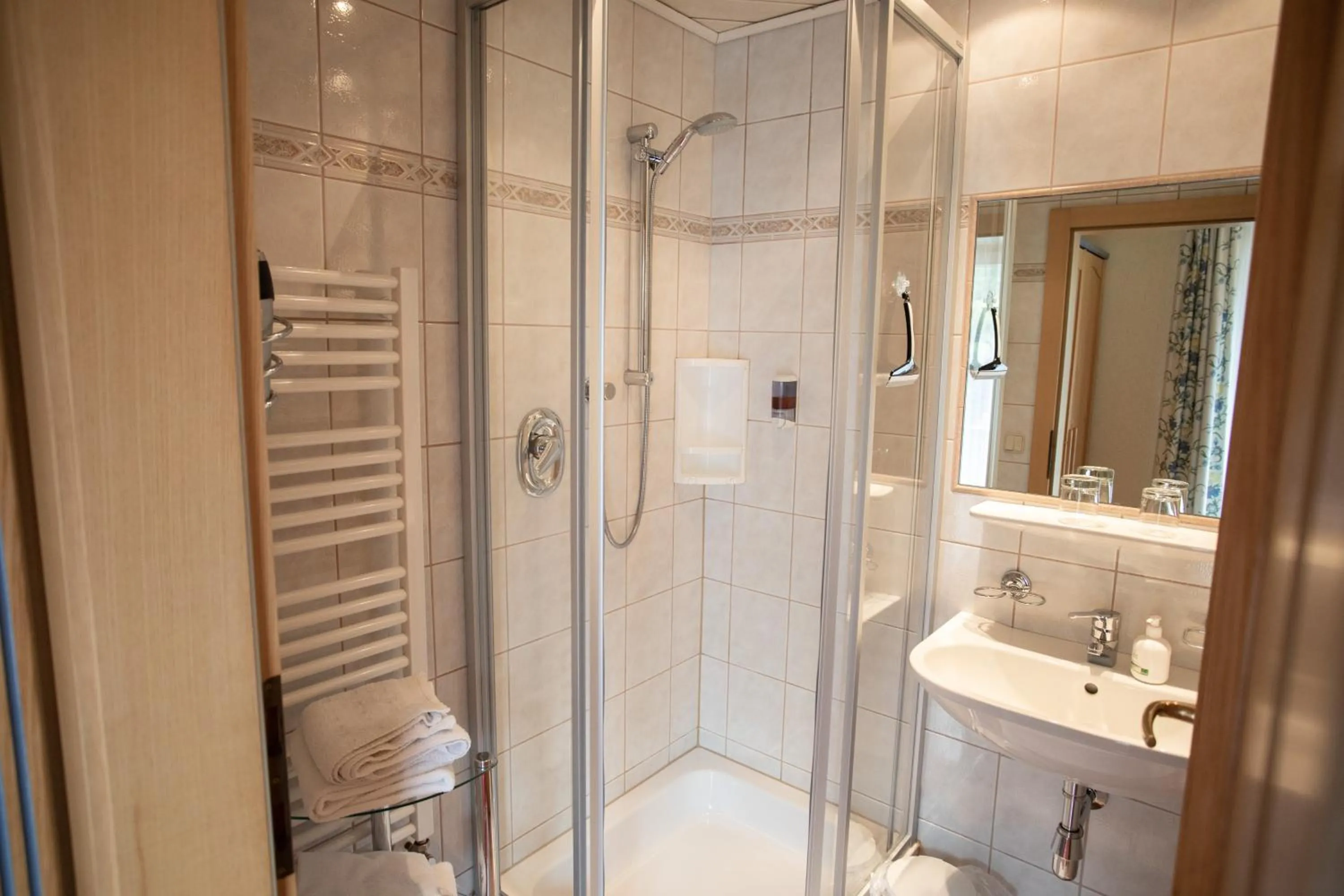 Bathroom in Rosspointnerhof