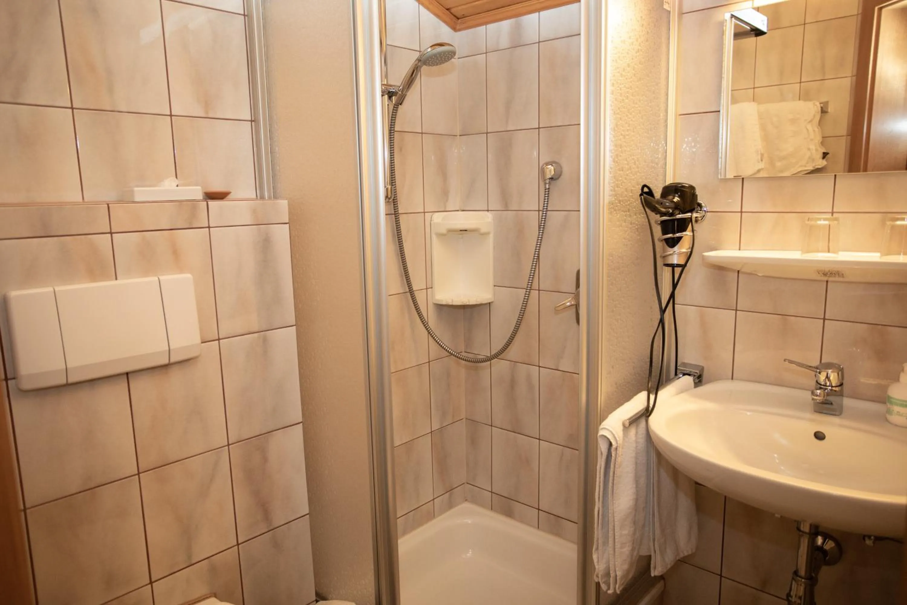 Bathroom in Rosspointnerhof