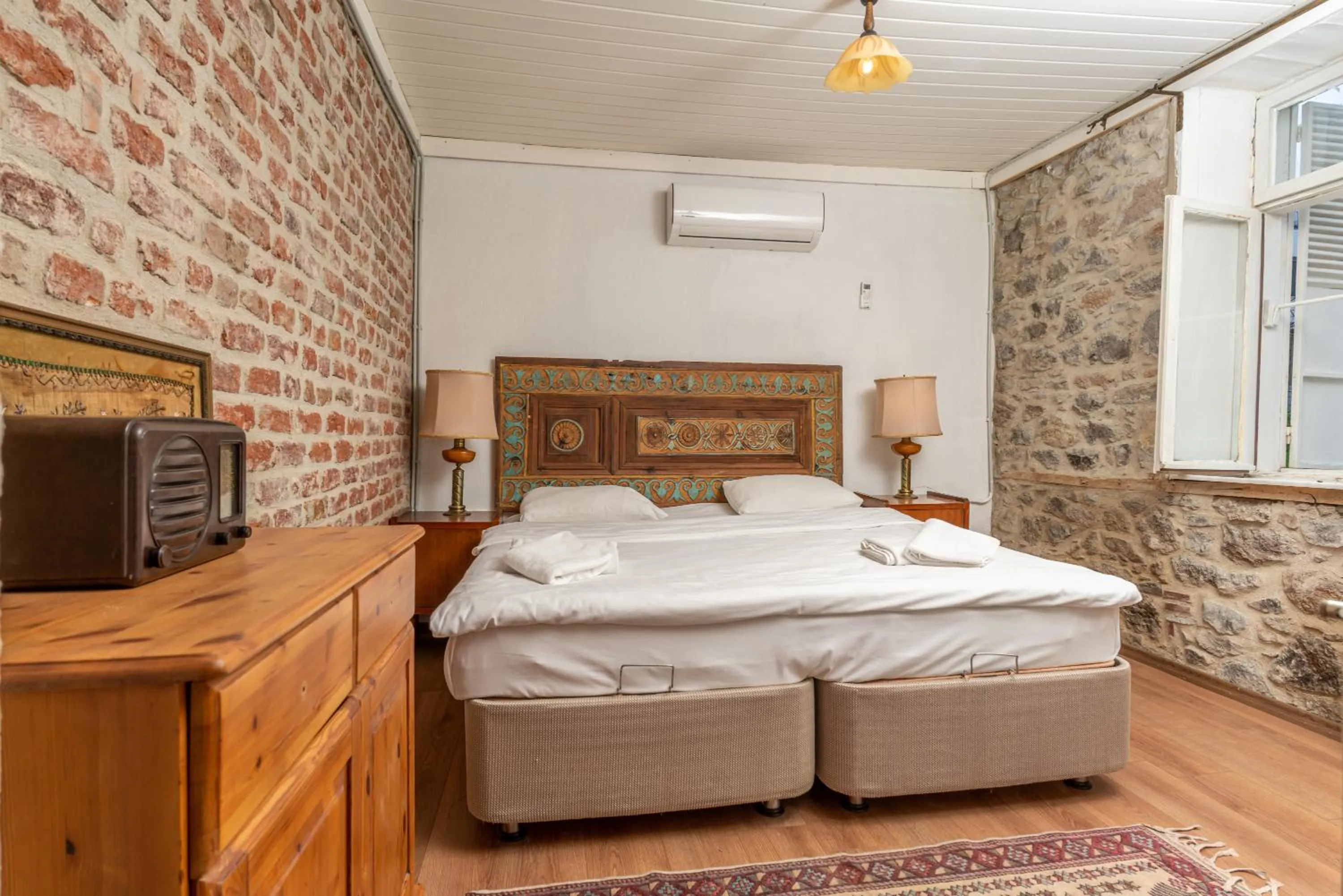 Bedroom, Bed in Iconic Stone Houses