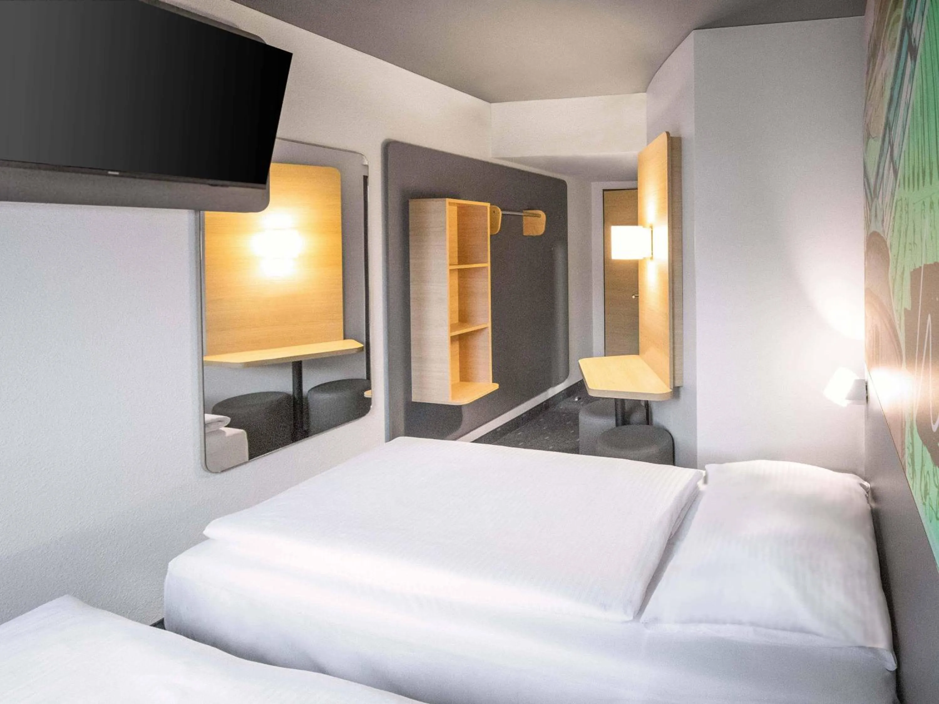 Photo of the whole room, Bed in B&B HOTEL Würzburg-Ost