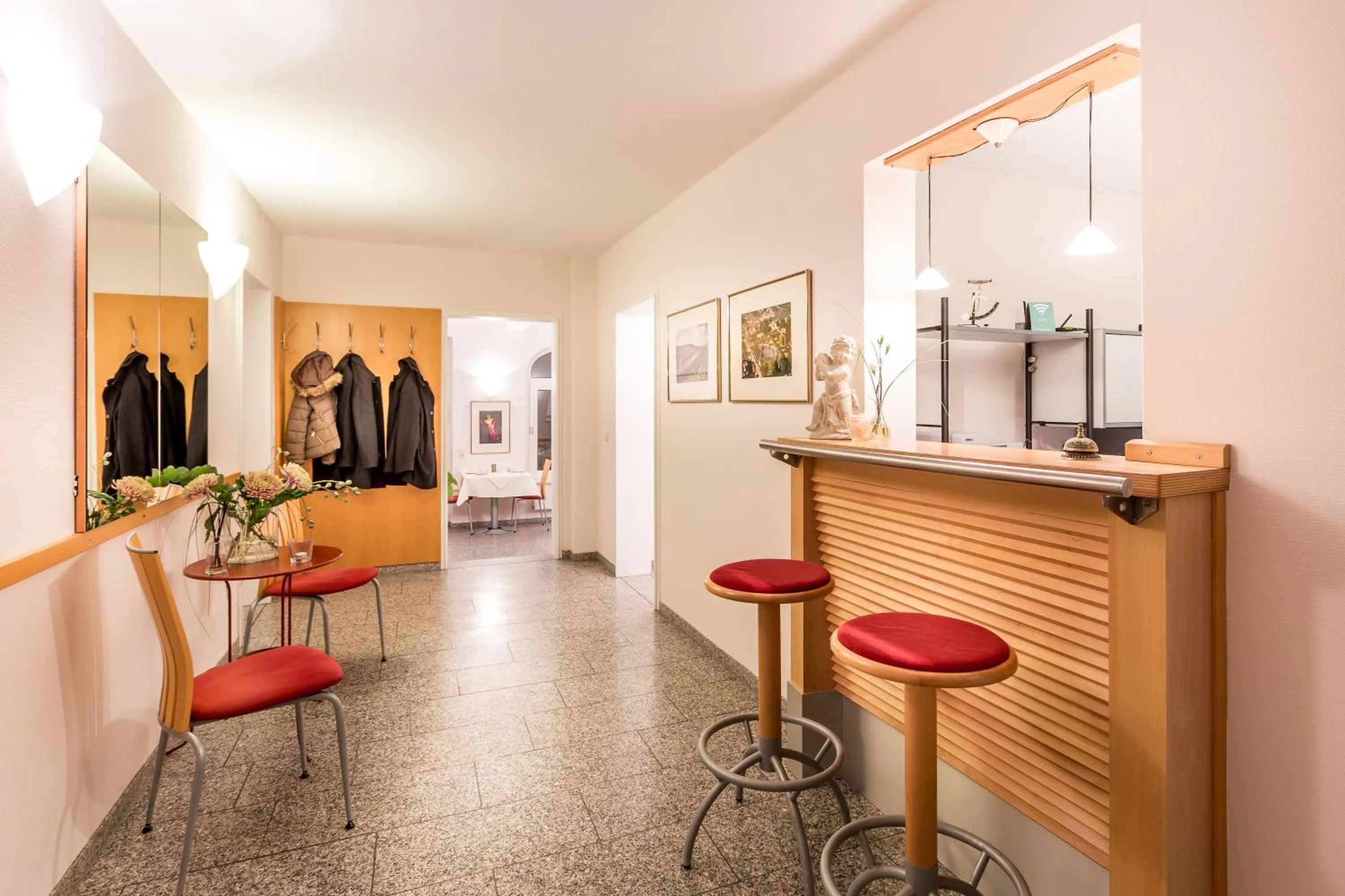 Lobby or reception in Hotel am Rokokogarten