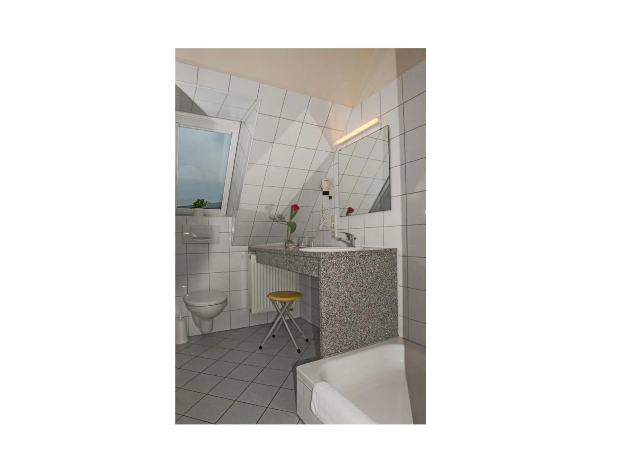 Bathroom in Hotel am Rokokogarten