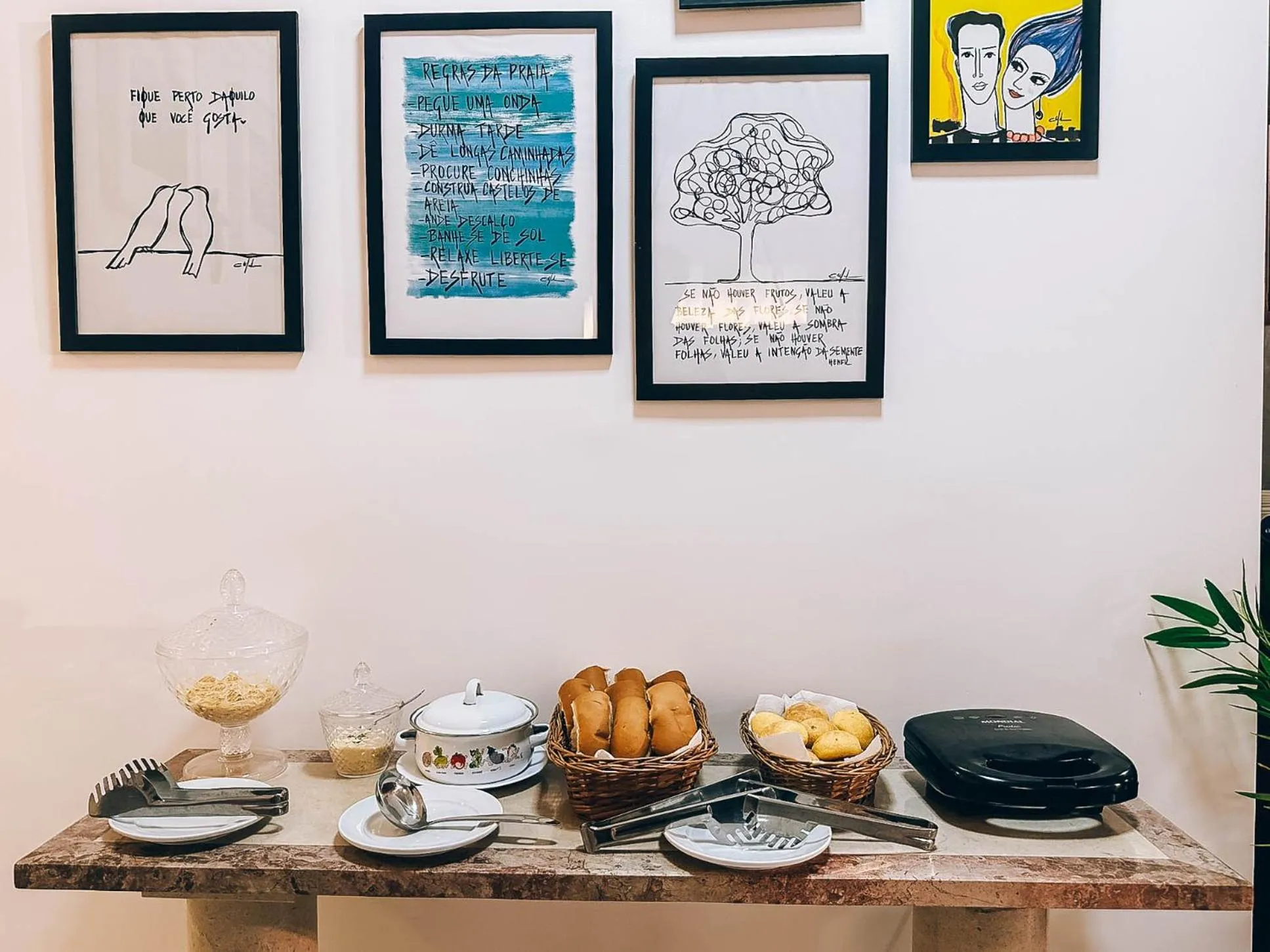 Breakfast in Amarilis Pousada Arraial d'Ajuda