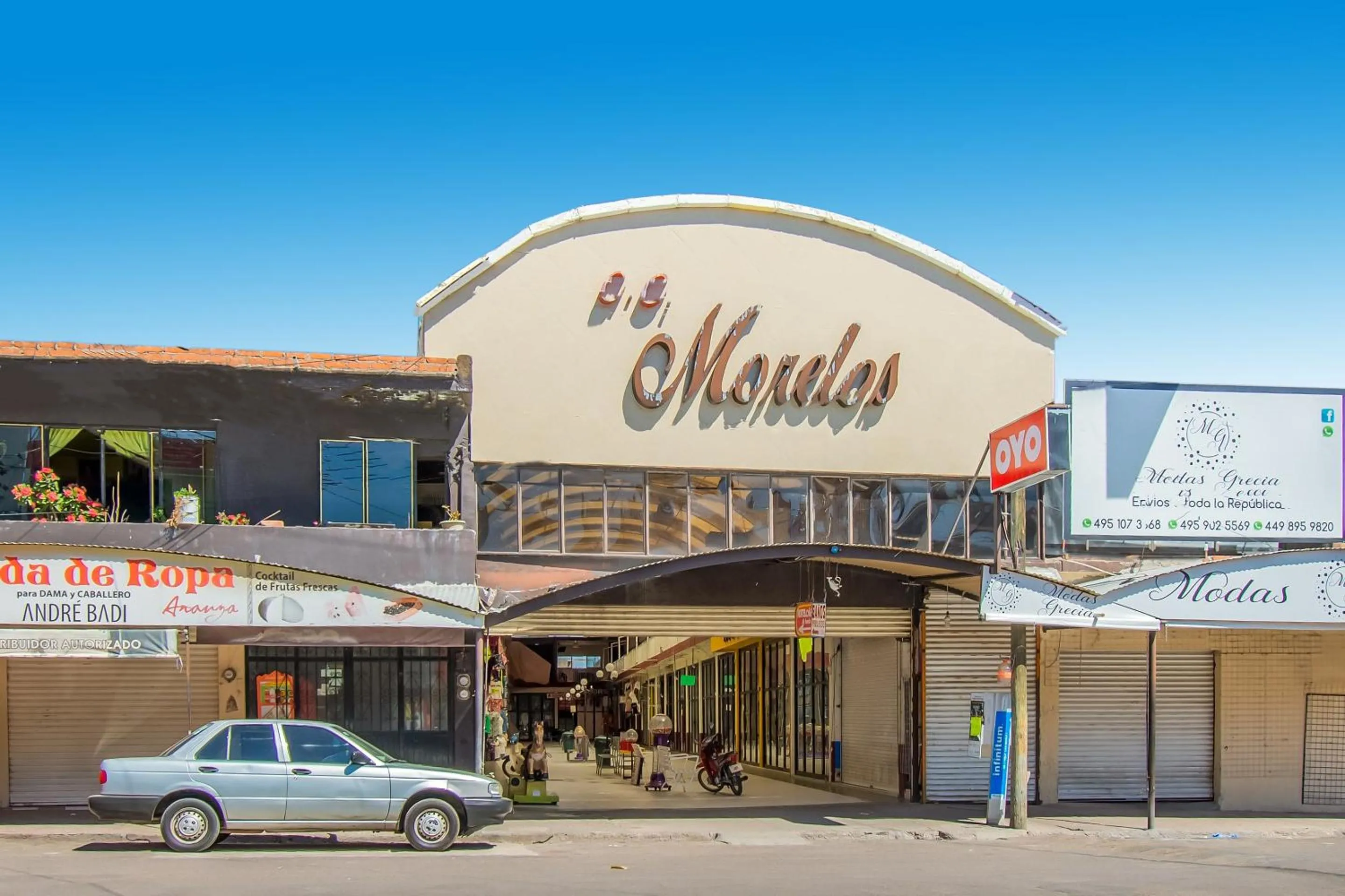 Facade/entrance in OYO Hotel Morelos, Villa Hidalgo