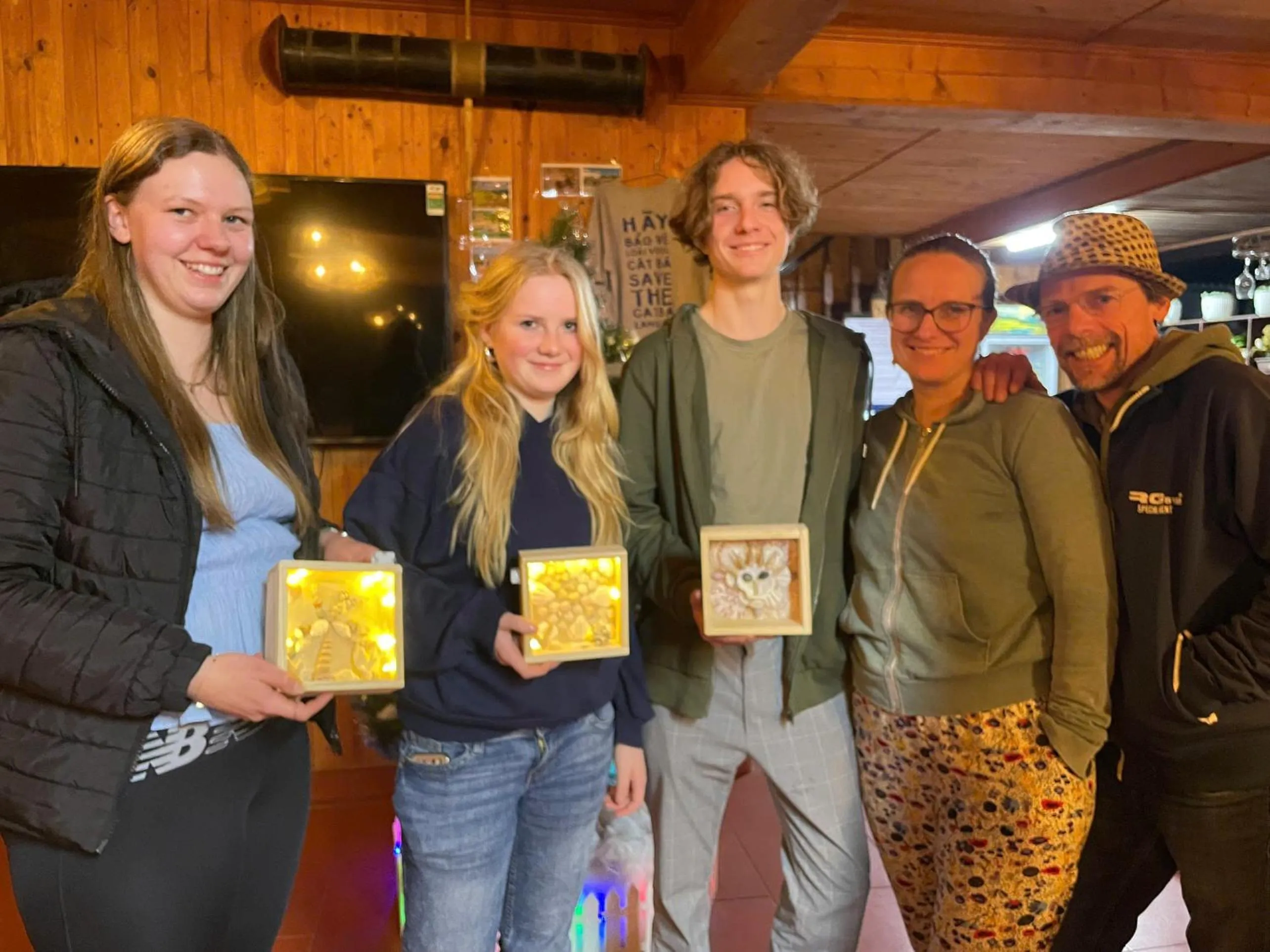 People in Lan Homestay